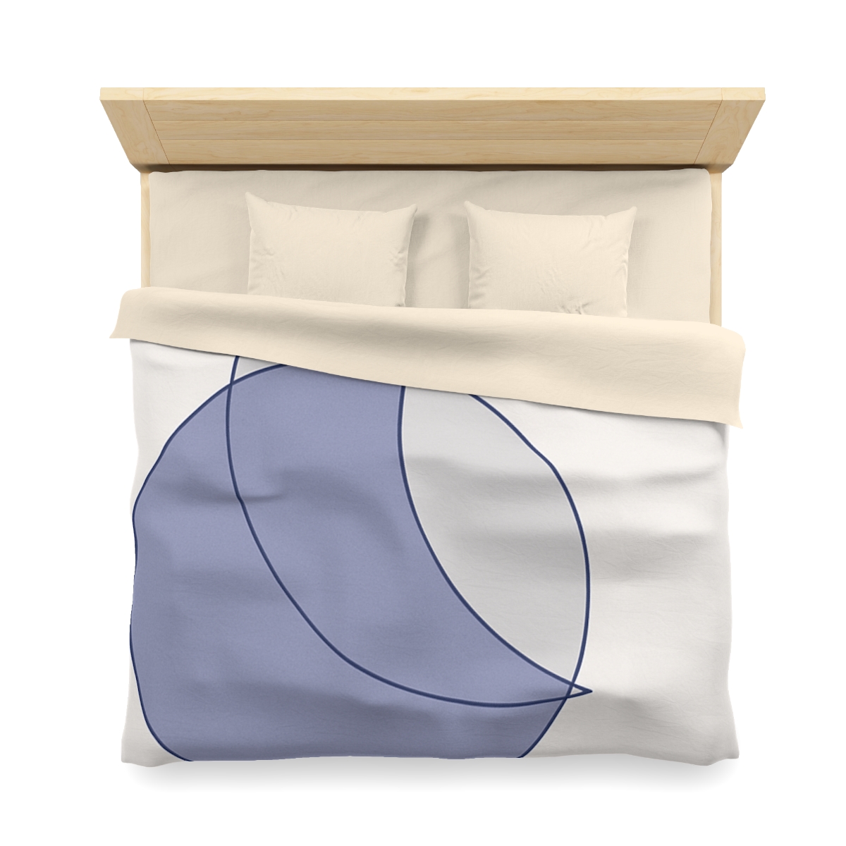 Intersecting Arc Duo designer printed duvets