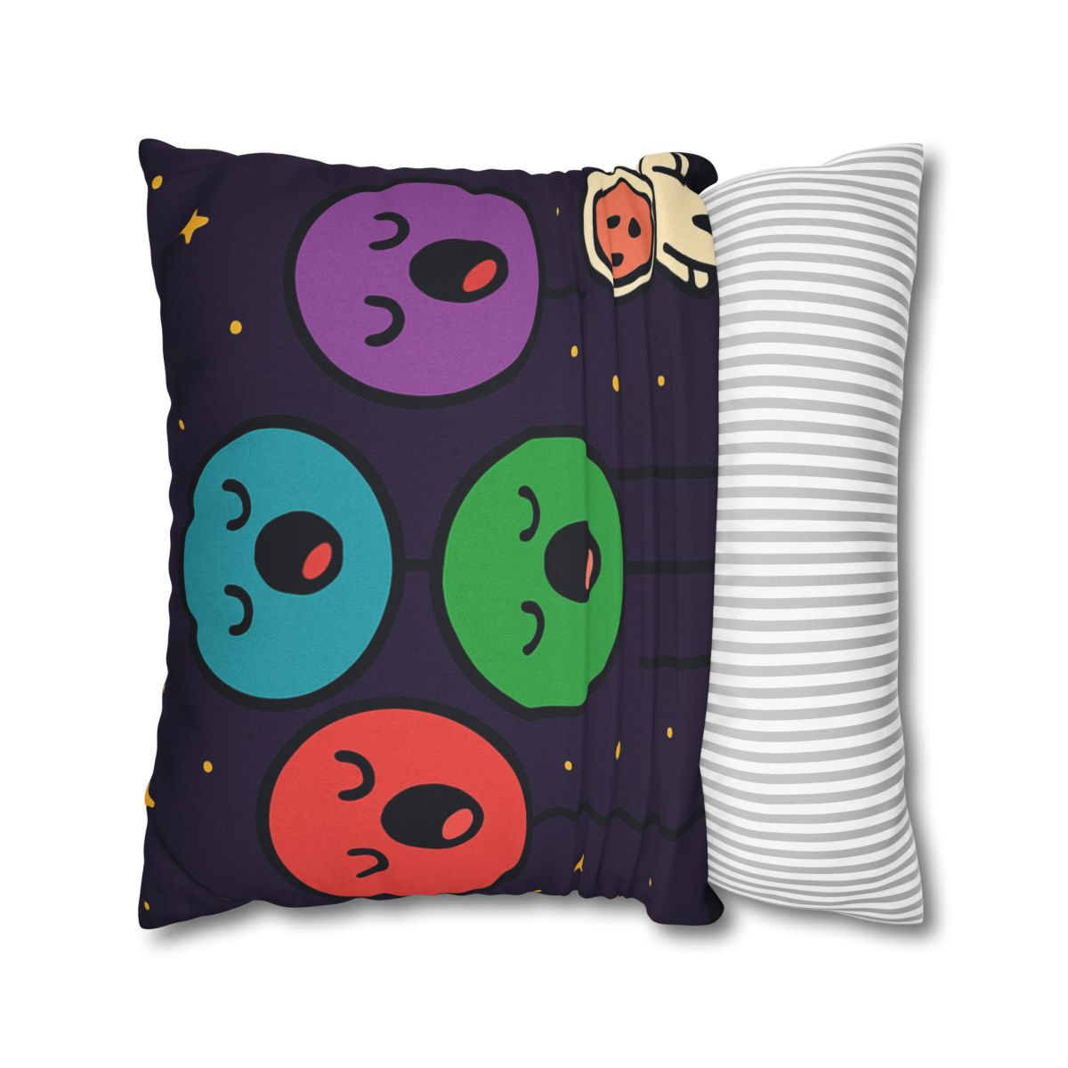 Galaxy Garden Of Singing Planets designer print pillow cases