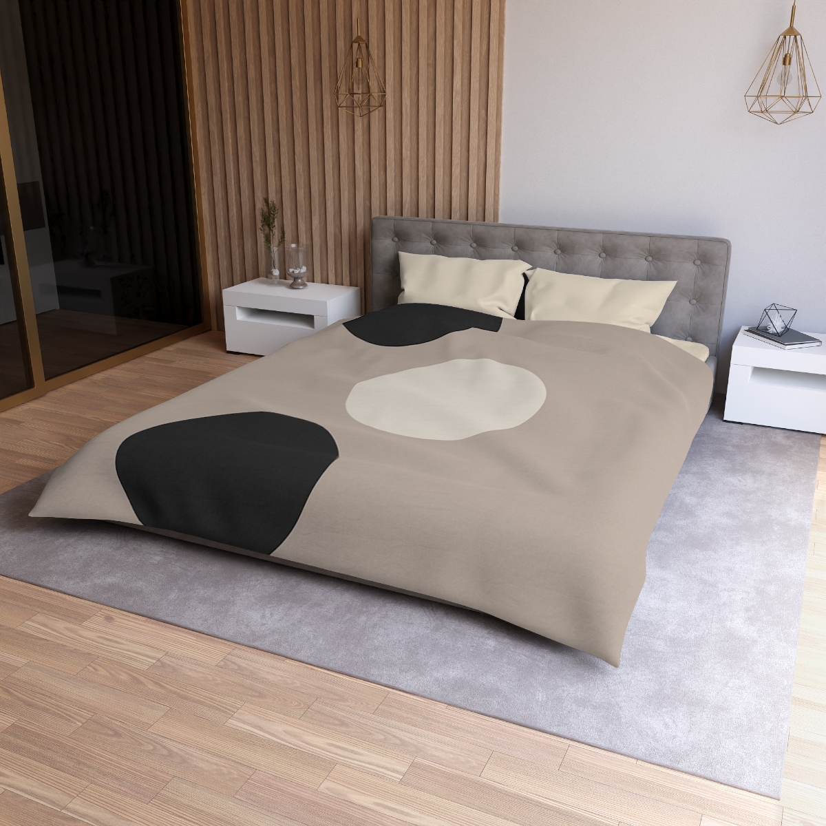 Staggered Trio Of Coins duvets for gifts