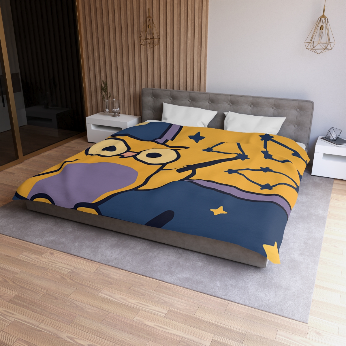 Moonlit Owl Classroom designer printed duvets