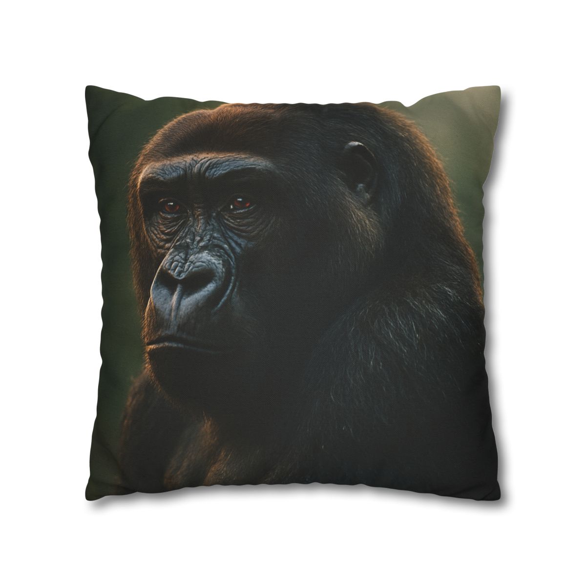 Silent Guardian Mountain Gorilla designer print pillow cases
