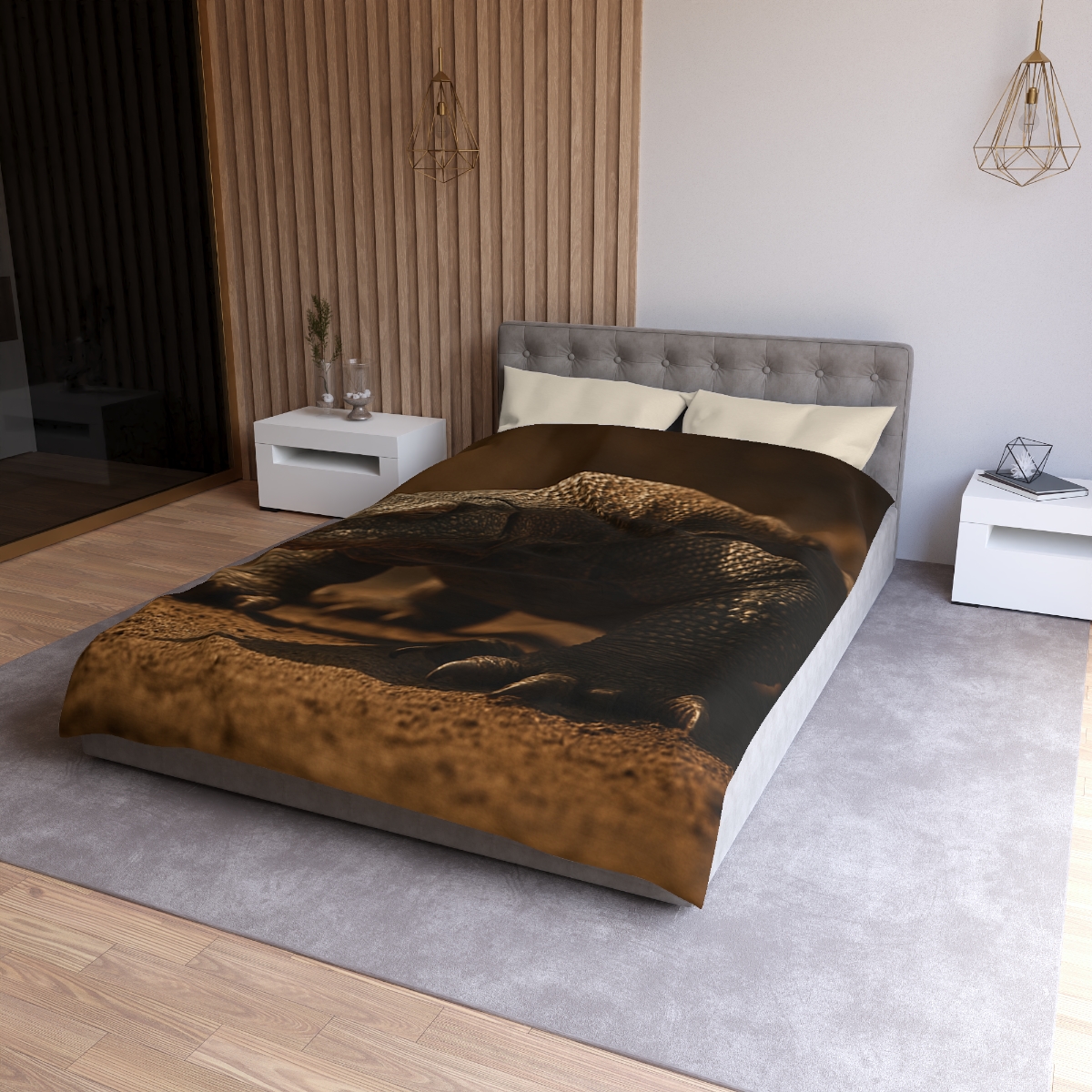 Ancient Sentinel Komodo Dragon warm winter duvets