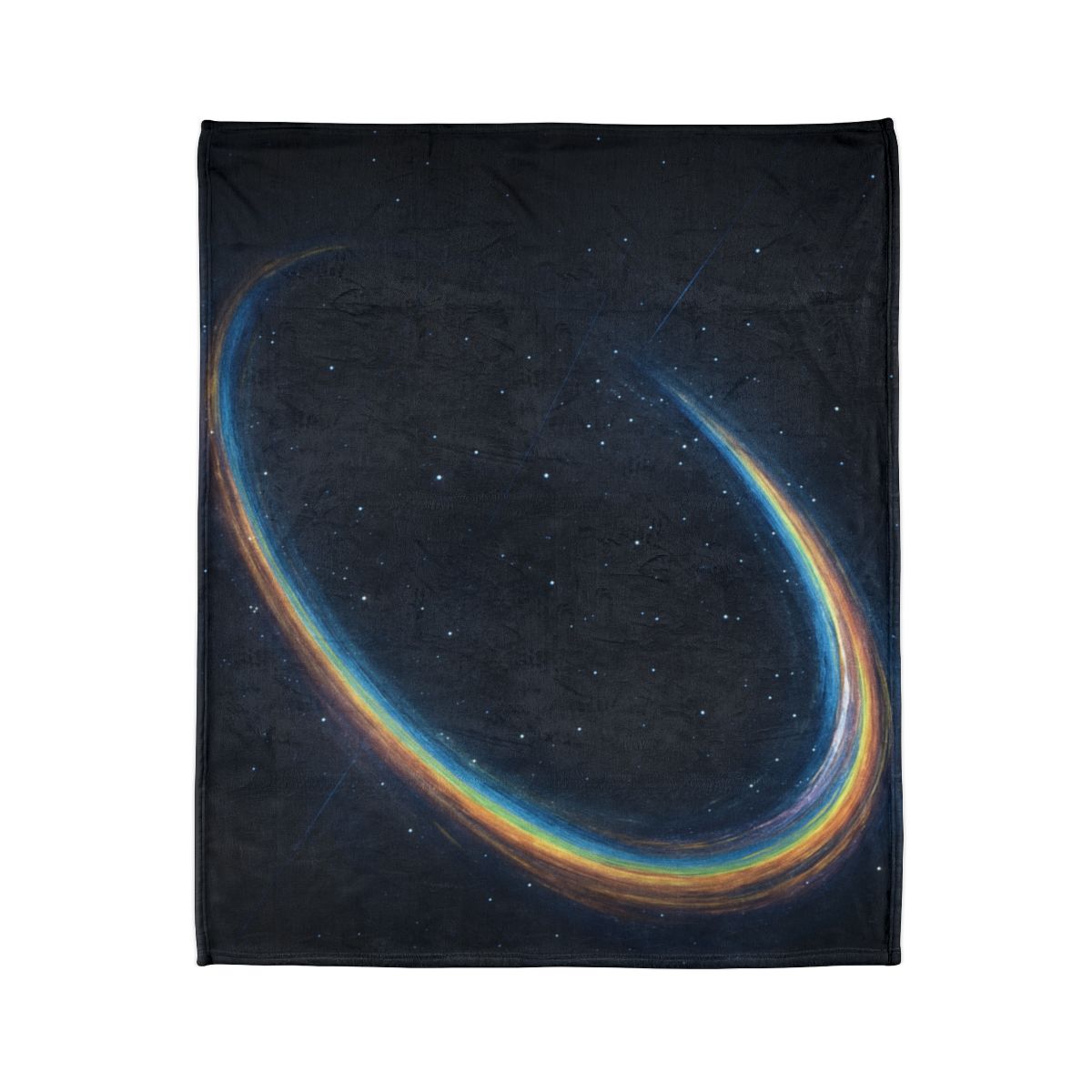 Prismatic Gravity Lens Drift stylish throw blankets