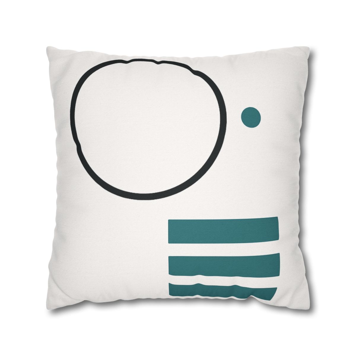 Orbiting Bars And Hollow Circle comfortable bedding pillow covers