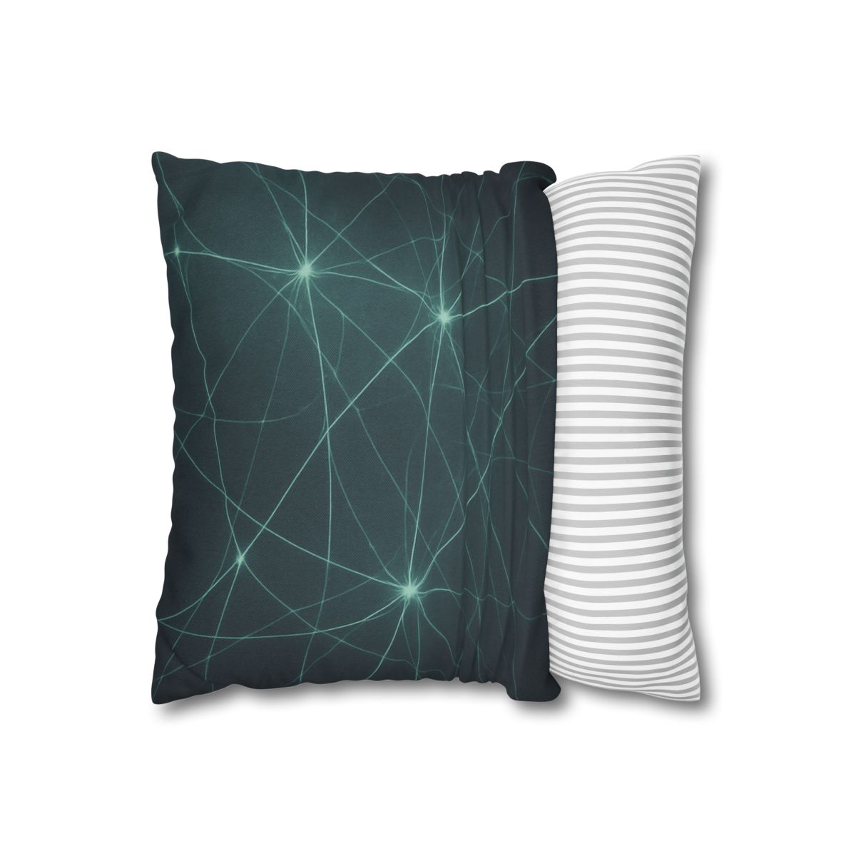Cosmic Web Filament Glow personalized pillow covers