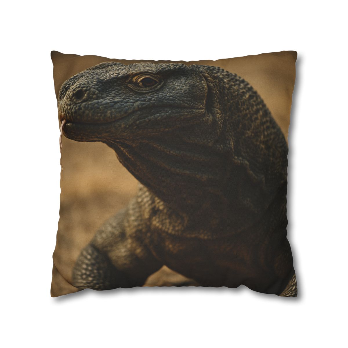 Ancient Sentinel Komodo Dragon soft cotton pillow cases