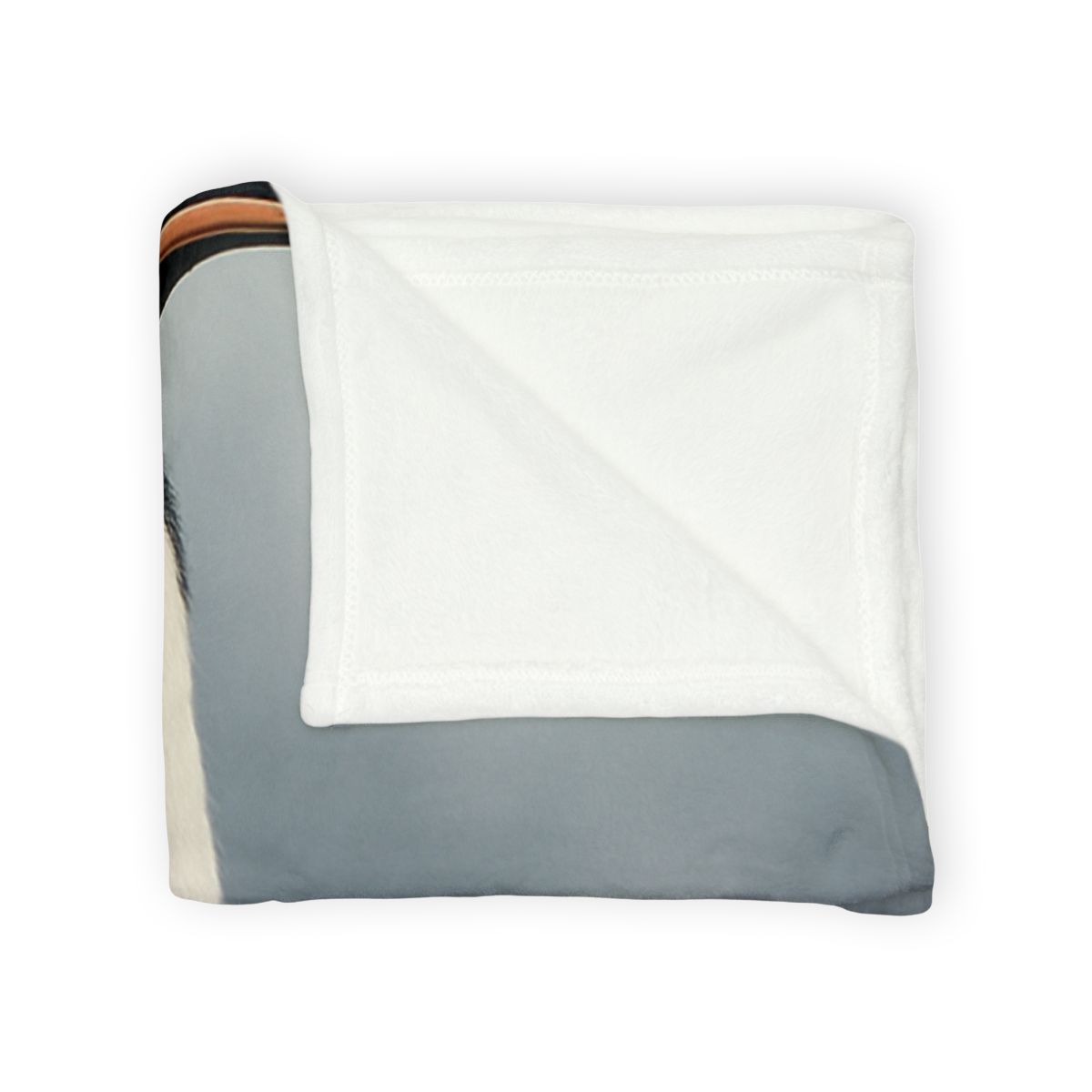 Moonlit Vigil Emperor Penguin personalized cozy blankets