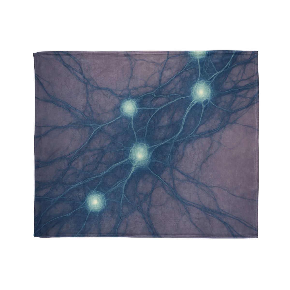 Cosmic Web Filament Weave soft fleece blankets