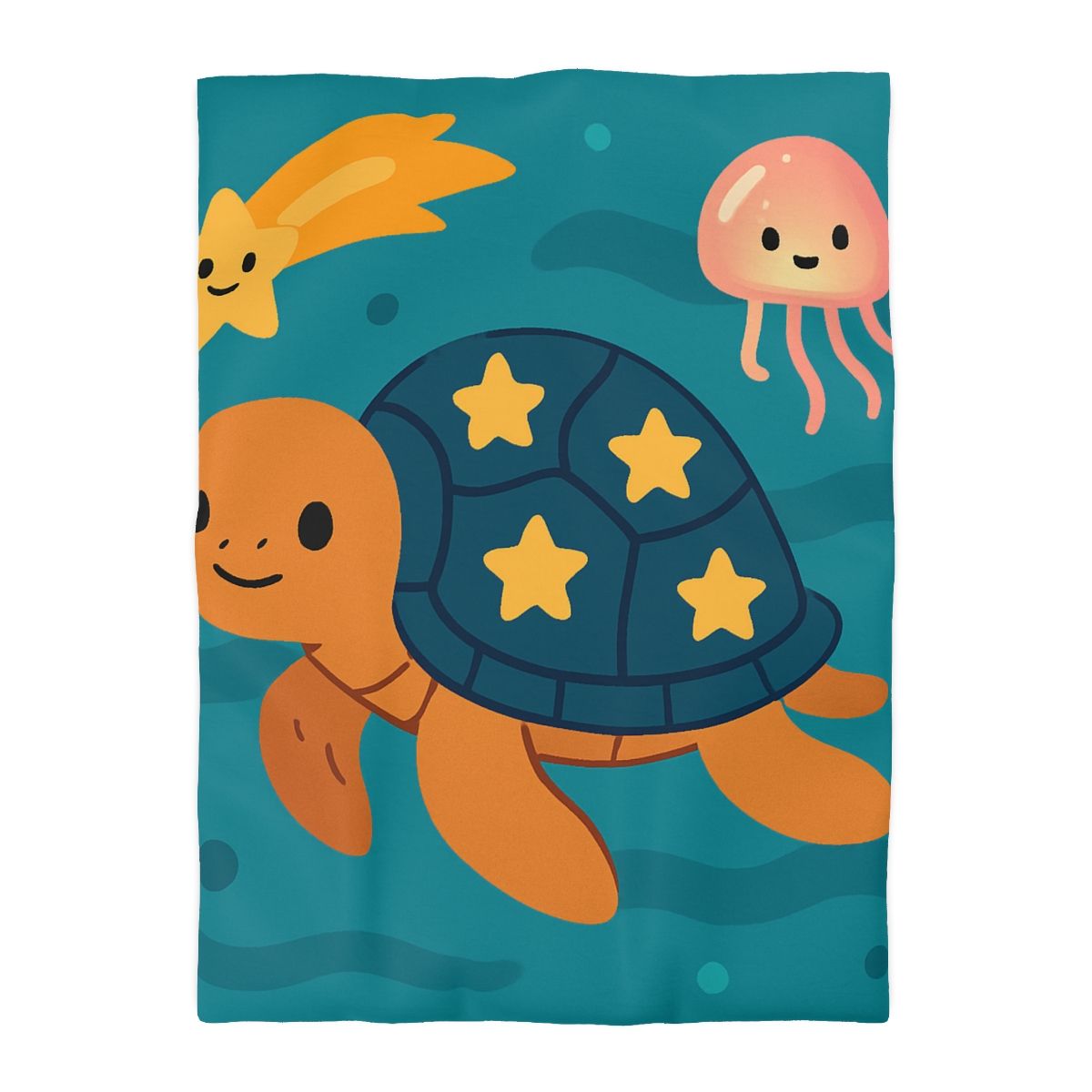 Starlight Sea Turtle Voyage stylish duvet covers