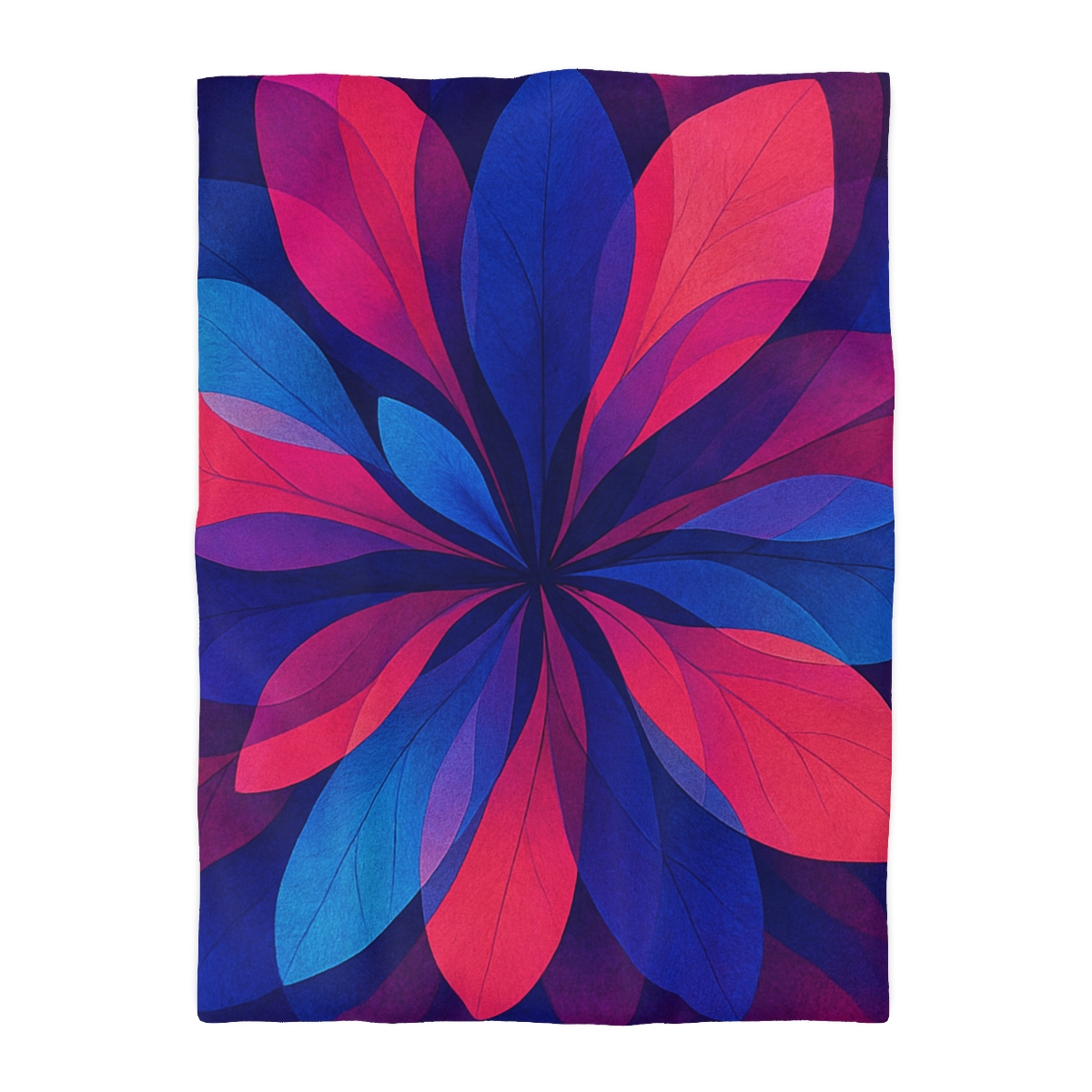 Petal Prism Overprint unique patterned duvets