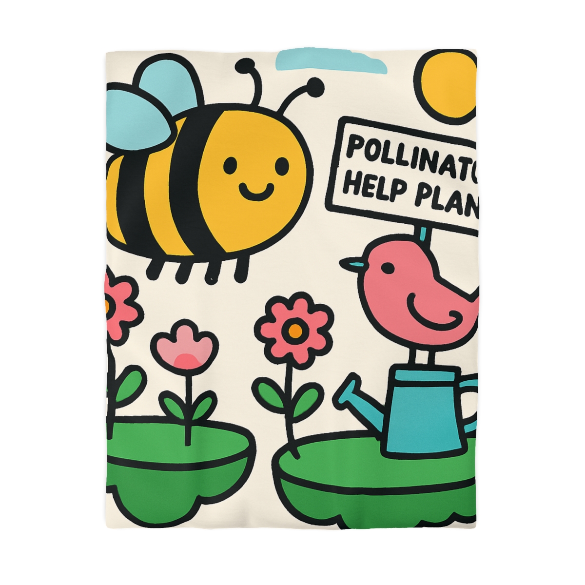 Sky Garden Of Floating Islands And Pollinator Facts warm winter duvets