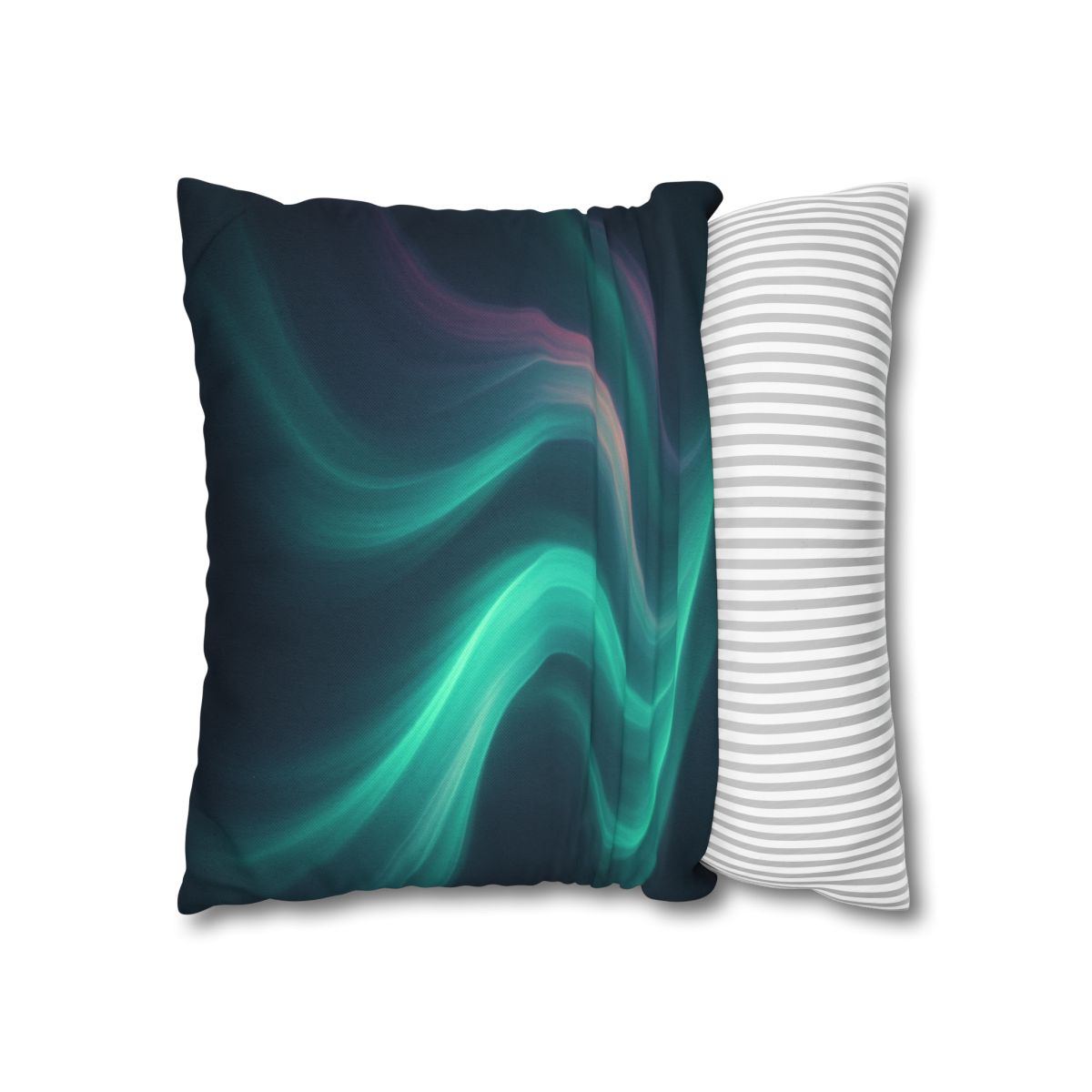 Aurora Spectrum Drift soft cotton pillow cases