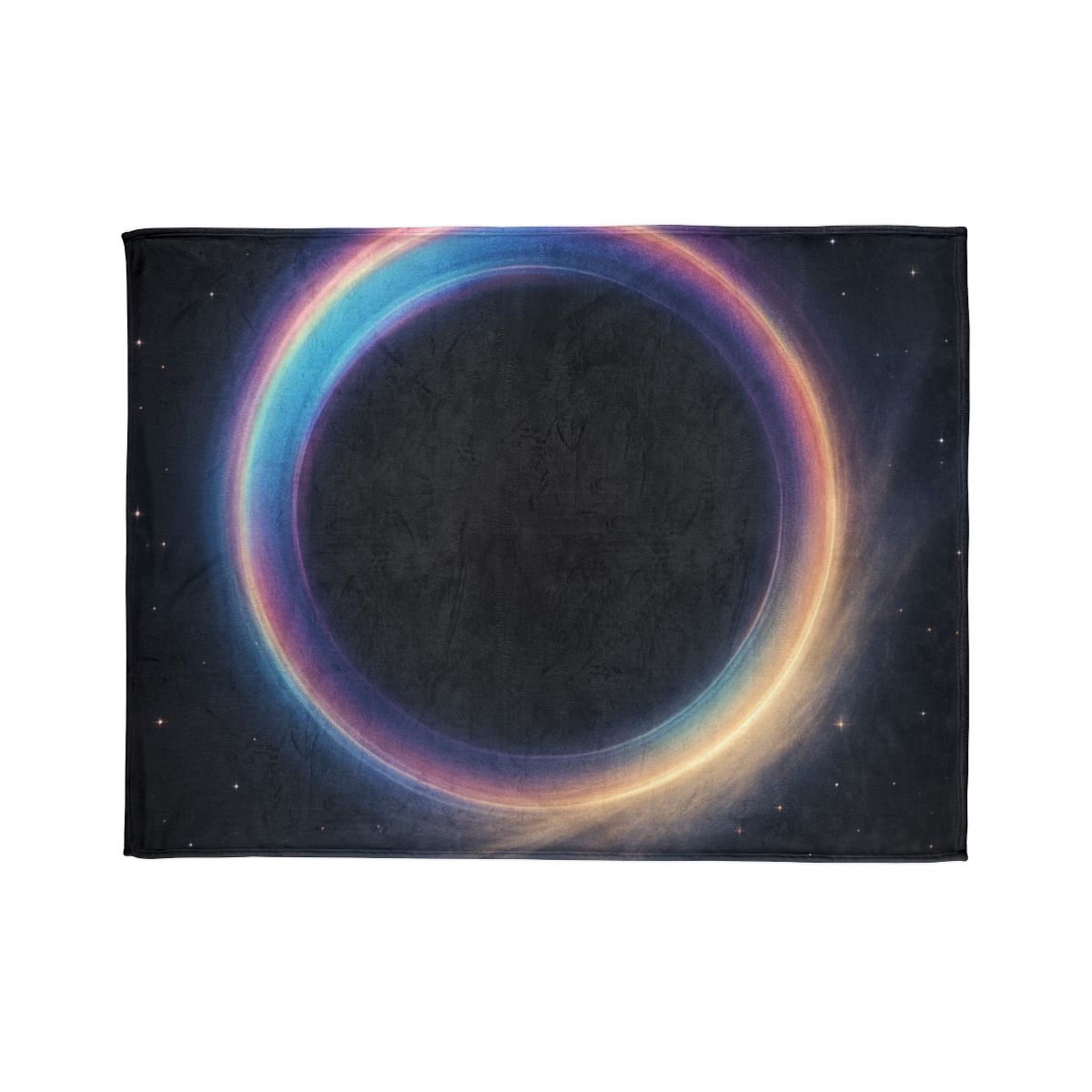 Prismatic Lensing Halo Drift decorative home blankets
