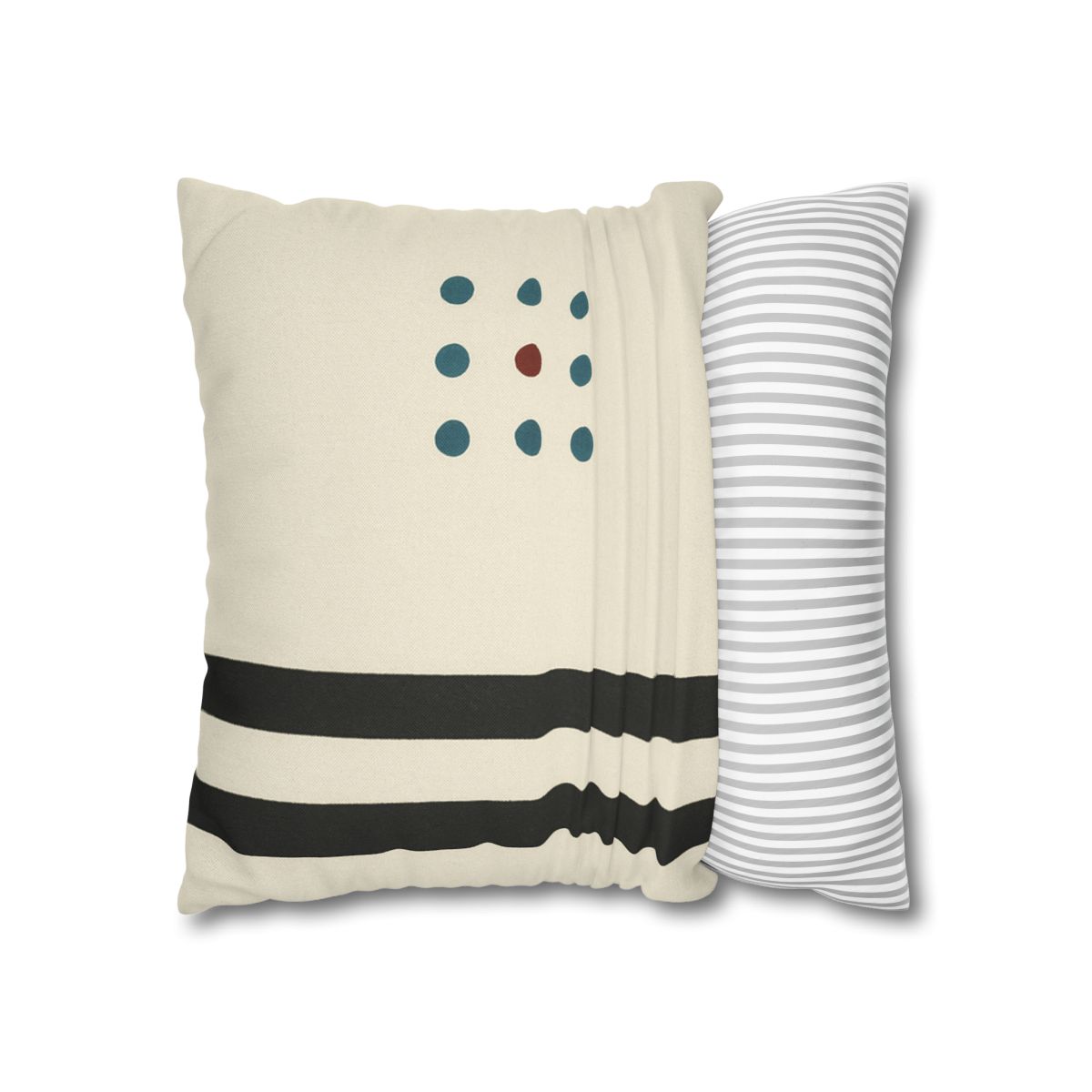 Staggered Duo And Tiny Grid stylish decorative pillowcases