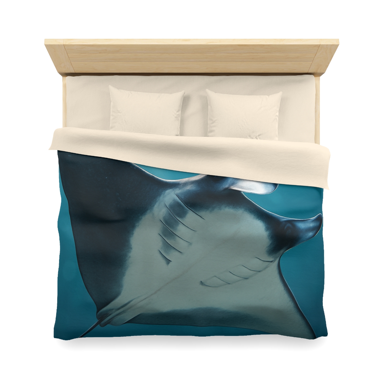Starlit Surge Manta Ray unique patterned duvets