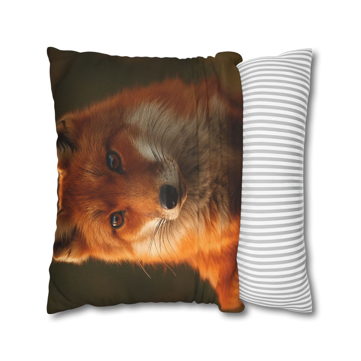 Crimson Whisper Red Fox unique gift pillow cases