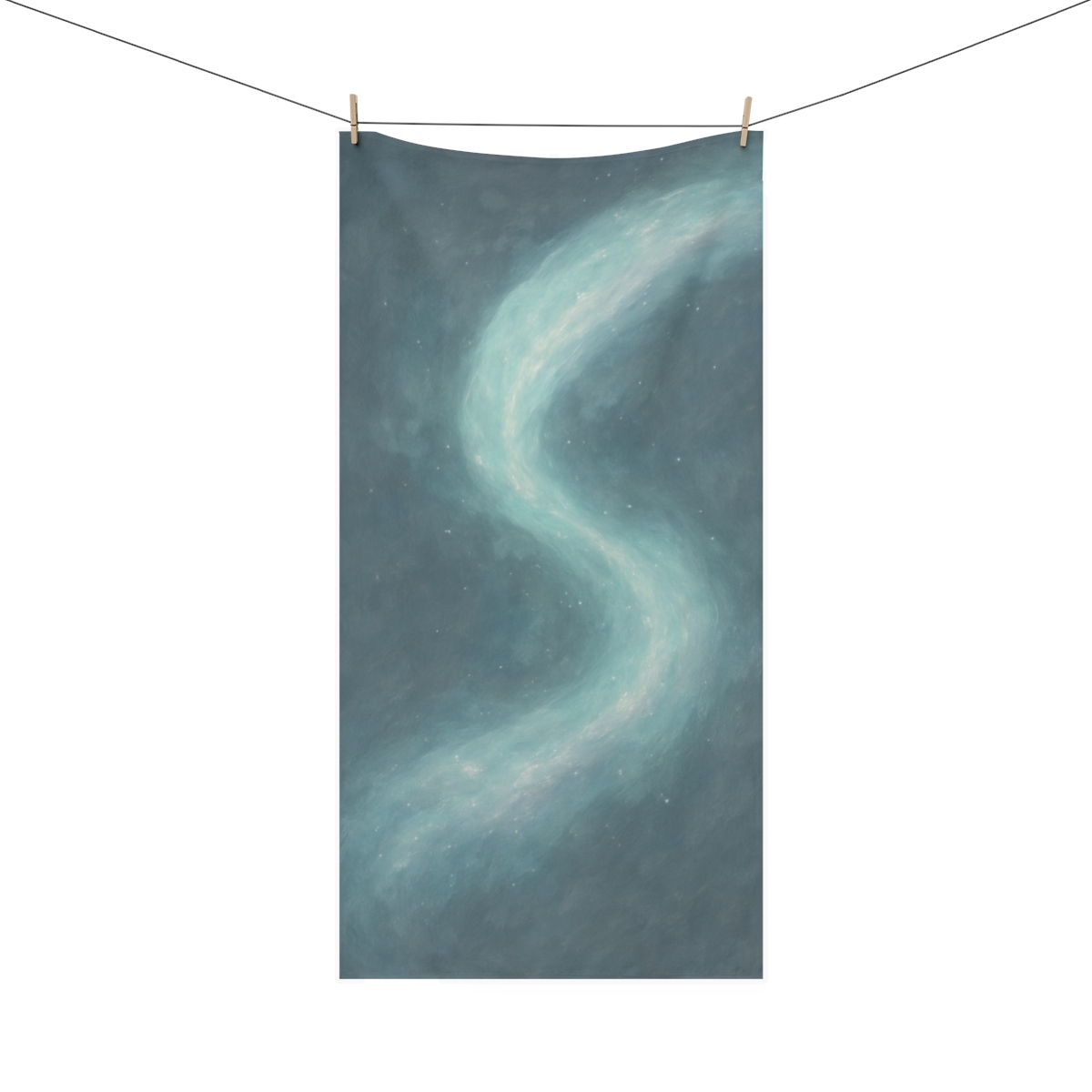 Celestial Ribbon Arc custom towels