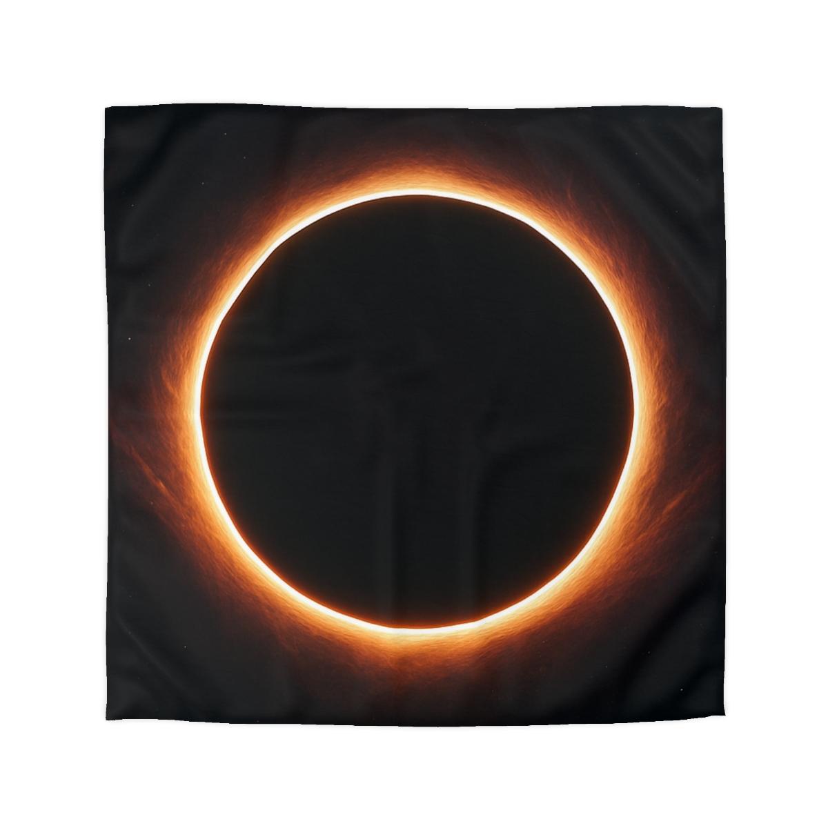 Dark Horizon Singularity Glow personalized bedding duvets