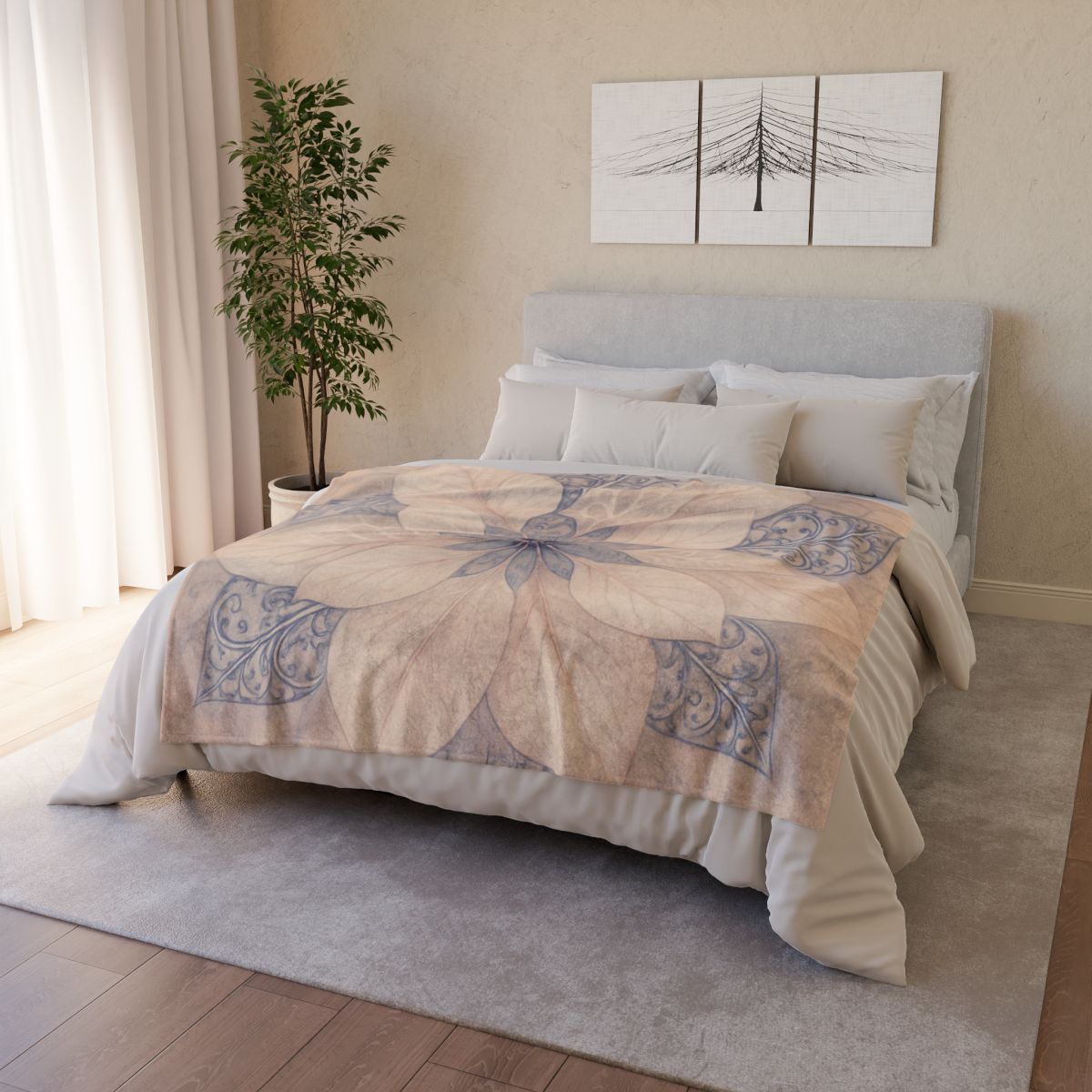 Petal Lace Radiant unique gift blanketscustom blankets