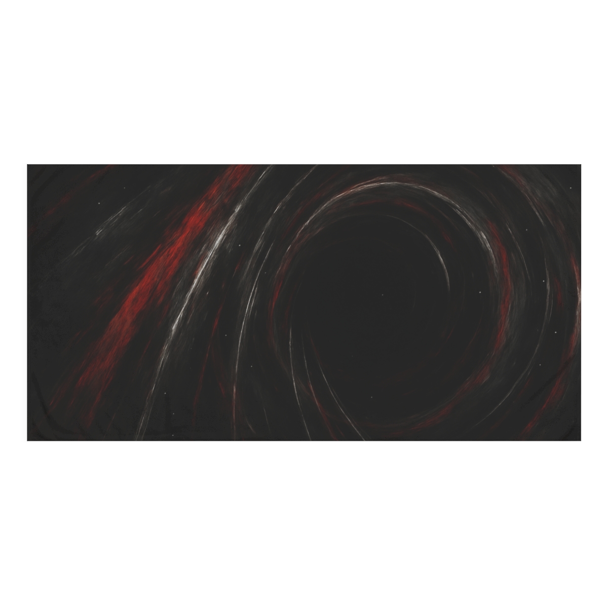 Gravity Well Vortex Pattern designer printed towels