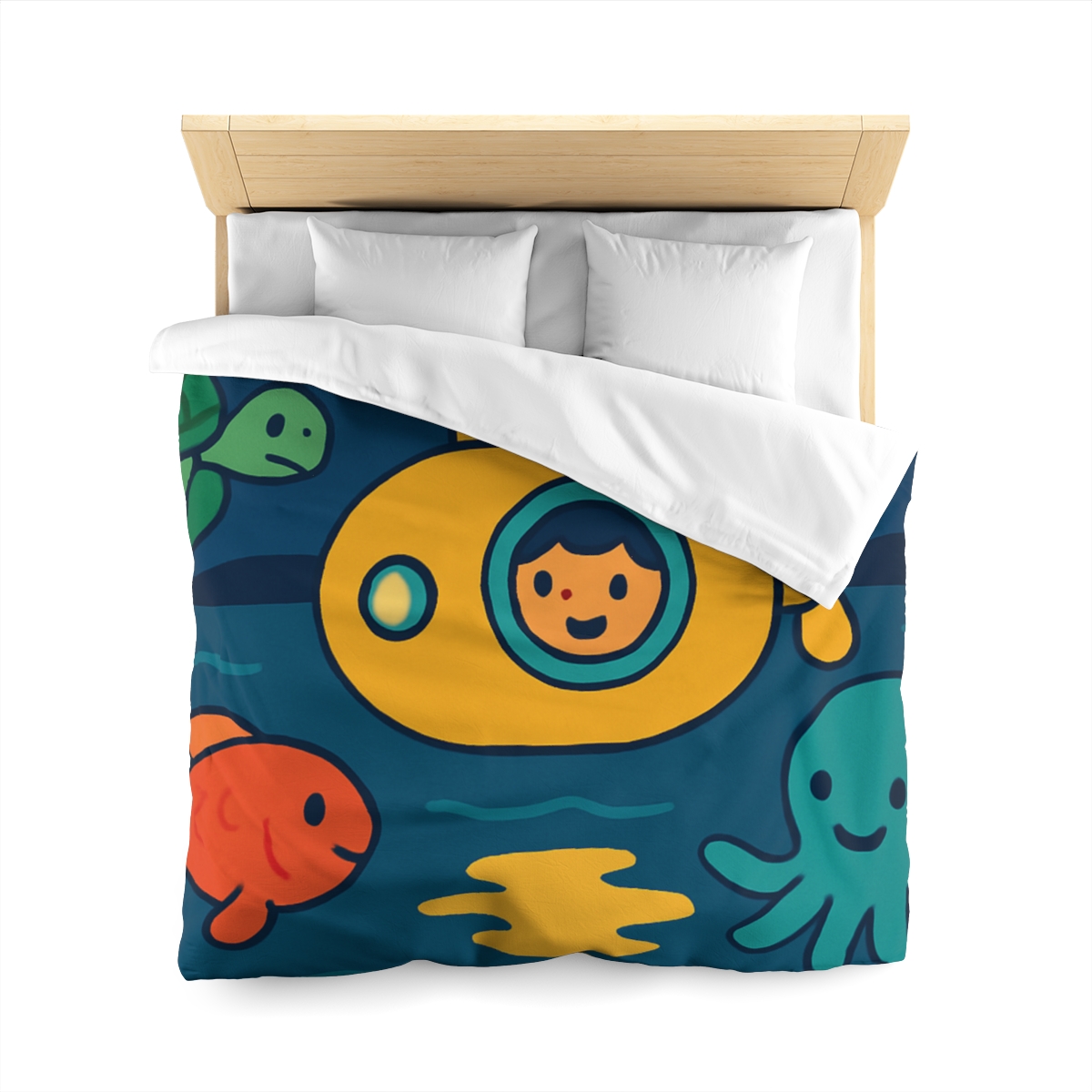 Starry Ocean Explorers stylish duvet covers