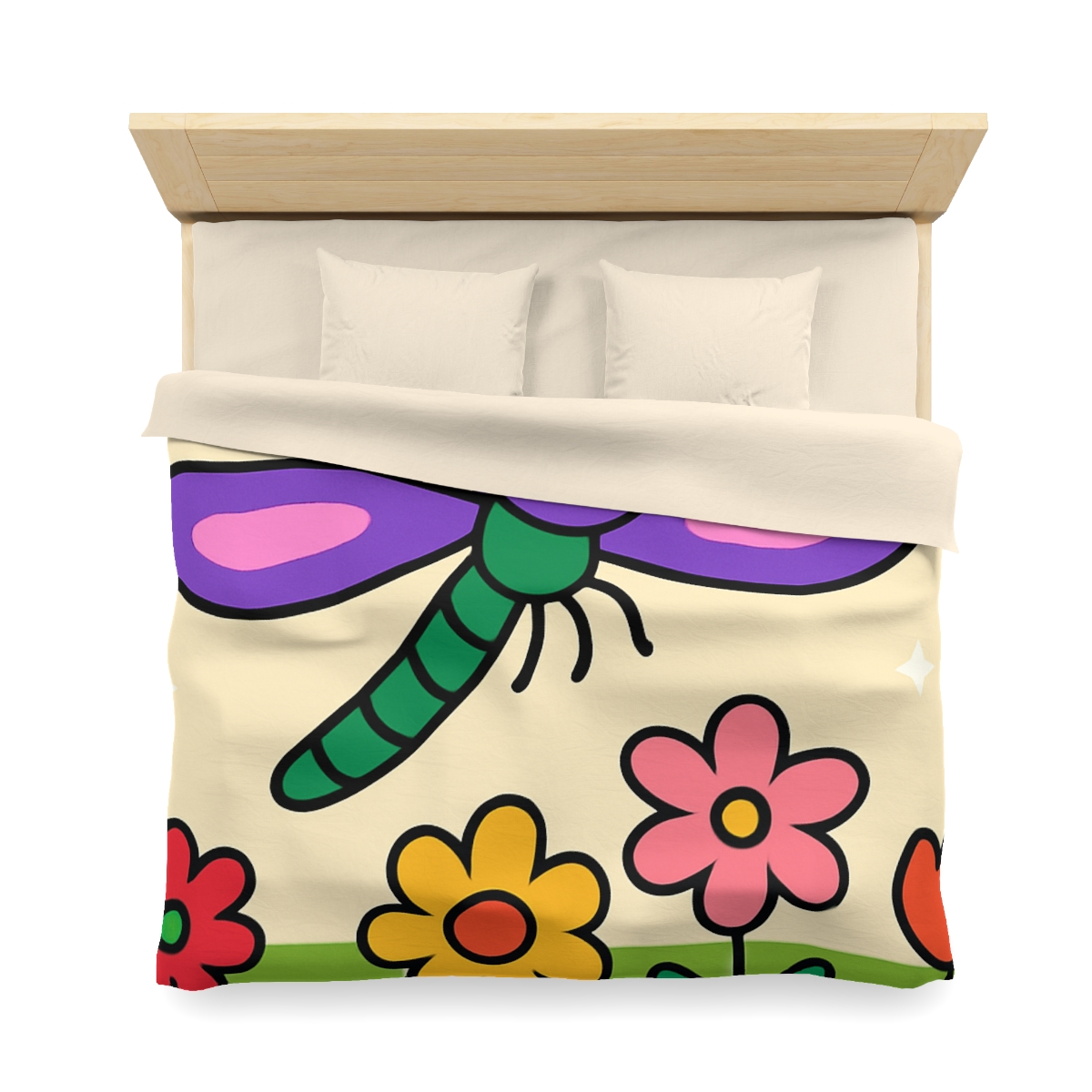 Nebula Dragonfly Garden stylish duvet covers