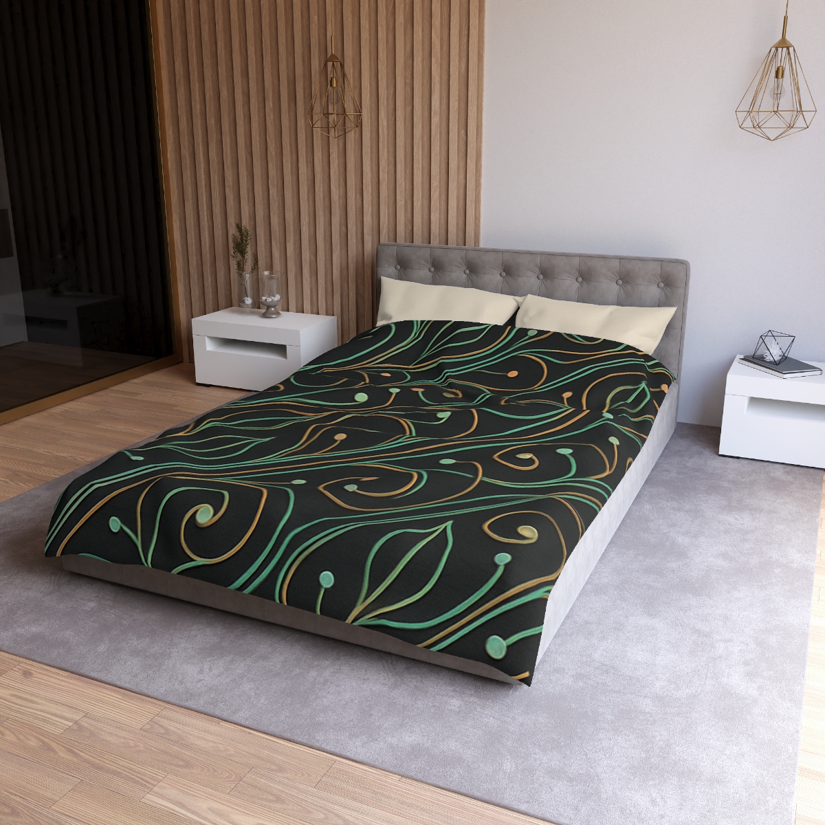 Vine Circuit Lattice trendy bedroom duvets