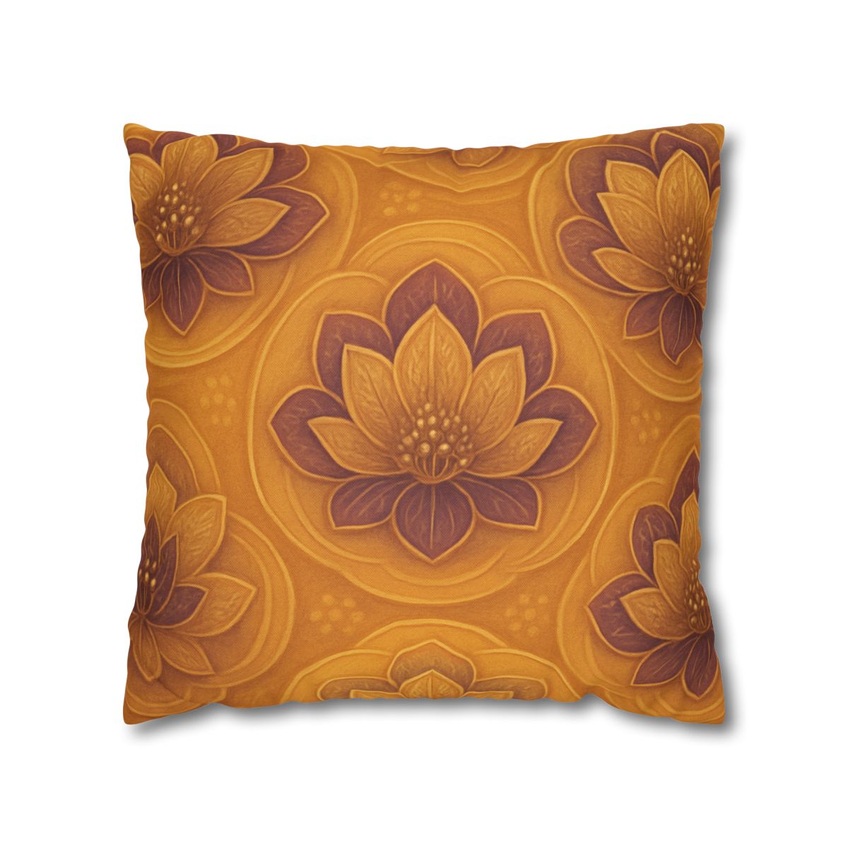 Auric Blossom Halo personalized pillow covers