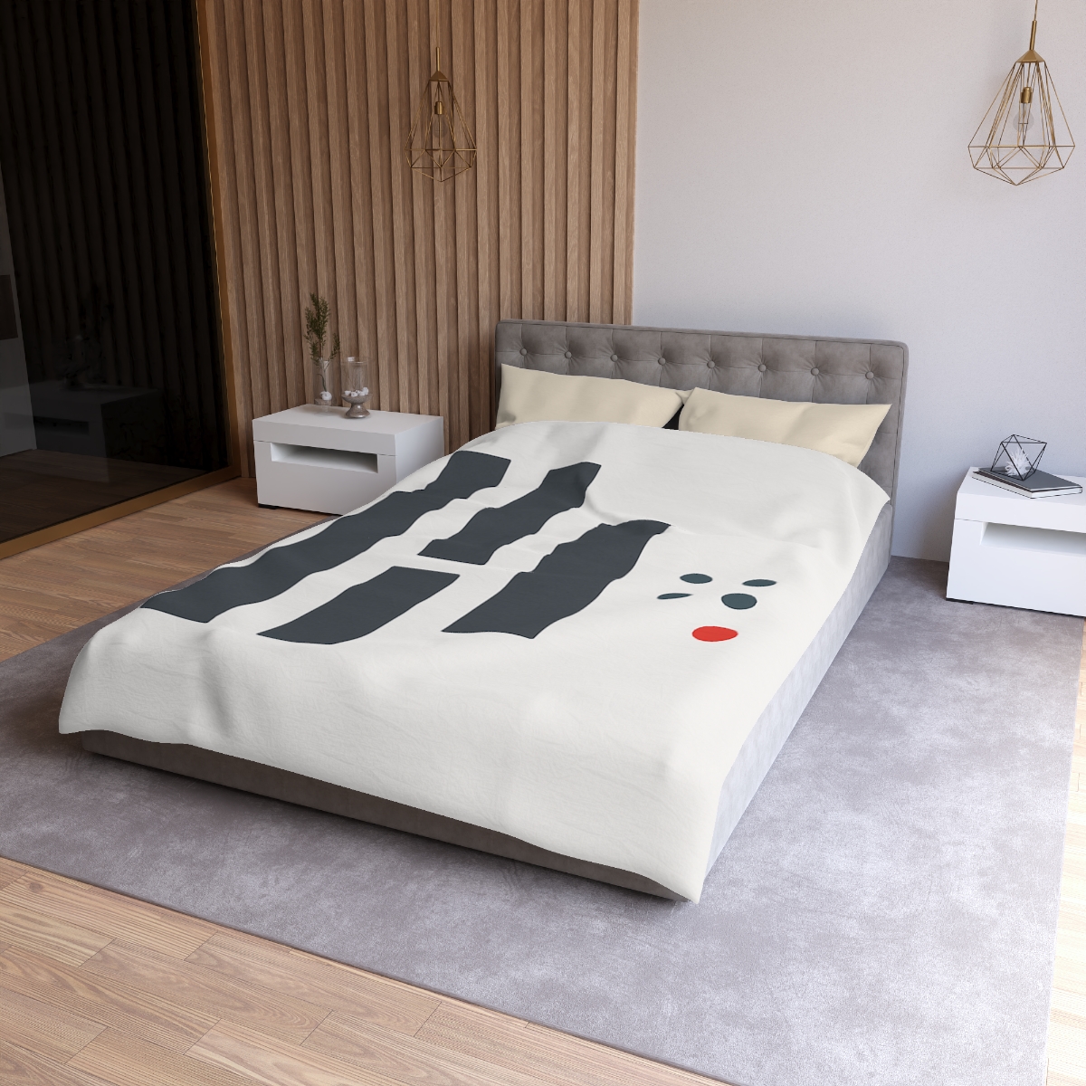 Stepped Columns With Missing Cell Grid stylish duvet covers