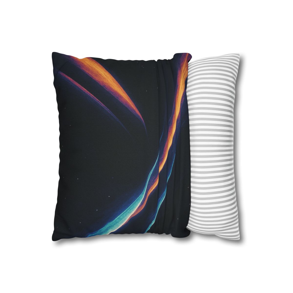 Prismatic Horizon Shear designer print pillow cases