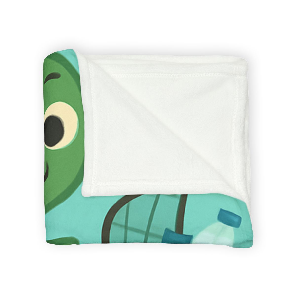 Coral Cleanup Turtle Patrol trendy patterned blankets