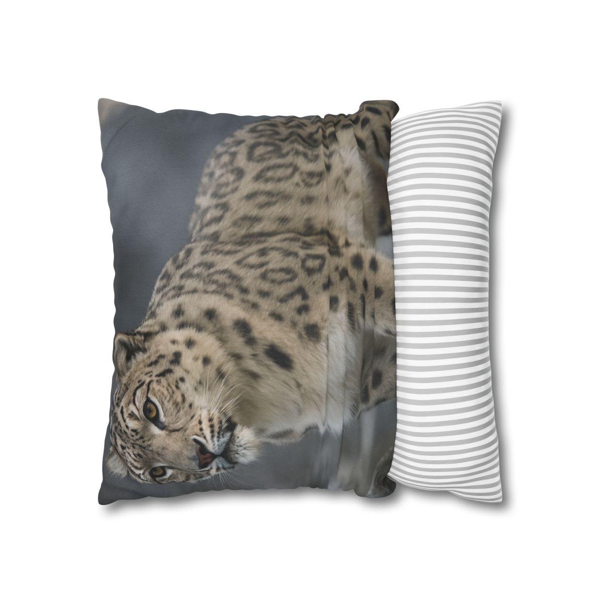 Snow Leopard Silent Summit trendy patterned pillow cases