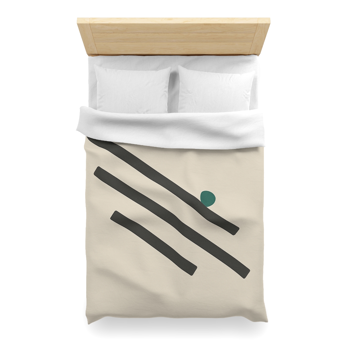 Staggered Short Bars With Quiet Dot warm winter duvets