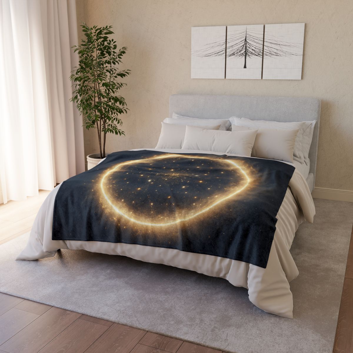 Starforge Halo Bloom decorative home blankets