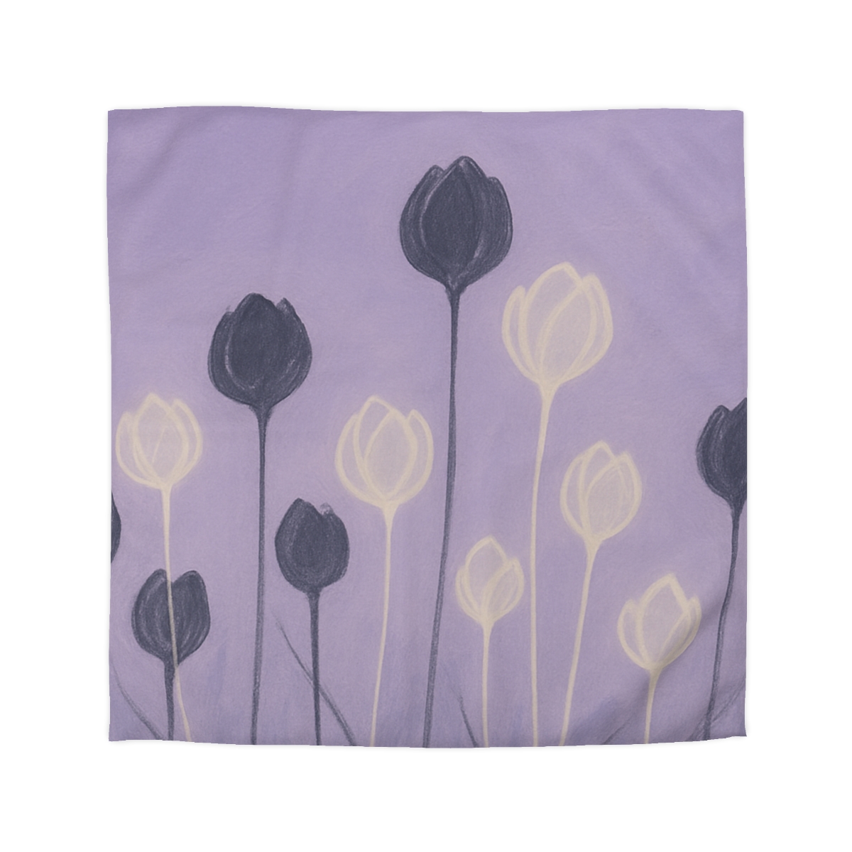 Bud Horizon Silhouette custom duvets