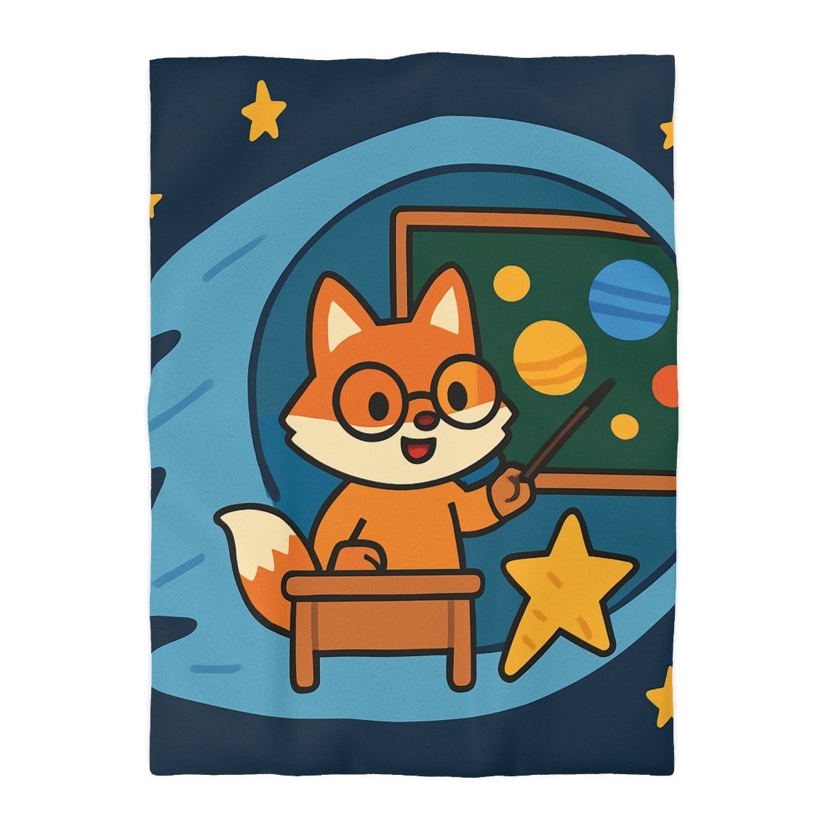 Comet Classroom With The Curious Fox warm winter duvets