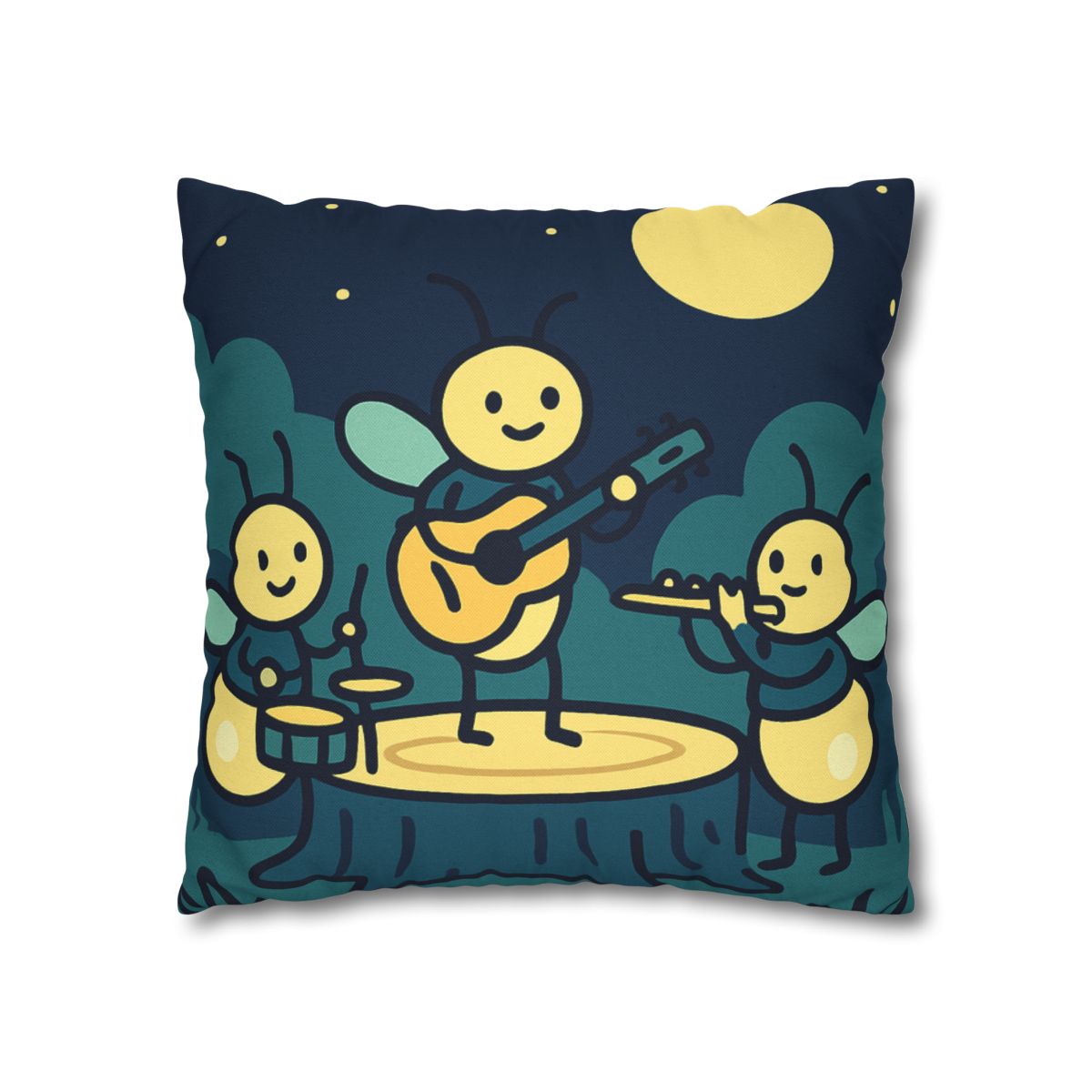 Moonlight Music Of The Firefly Band comfortable bedding pillow covers