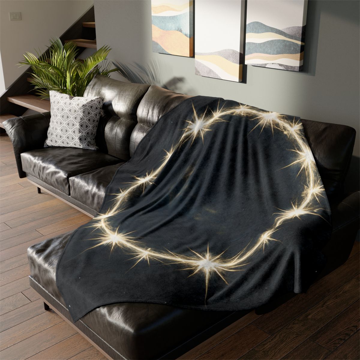 Starburst Mirage Ring stylish throw blankets