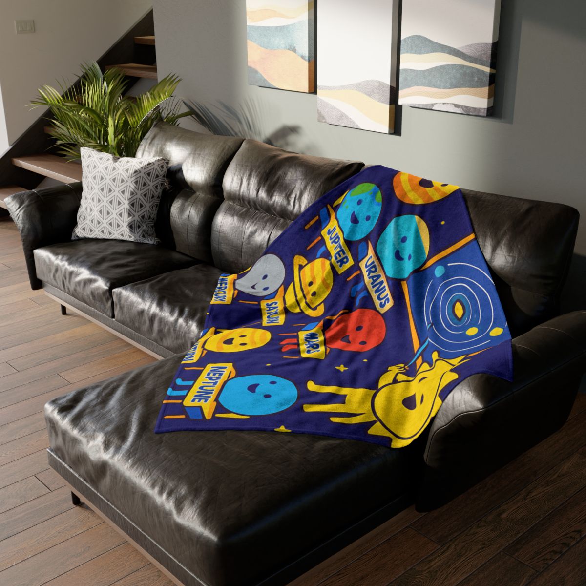 Planet School In The Sky unique gift blankets