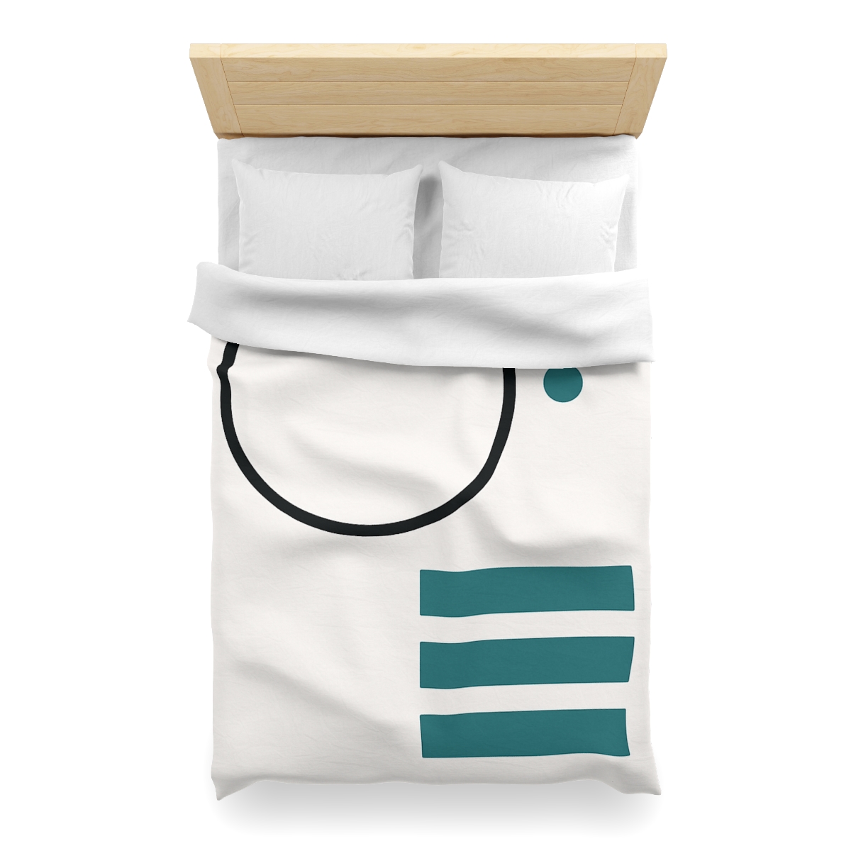 Orbiting Bars And Hollow Circle trendy bedroom duvets