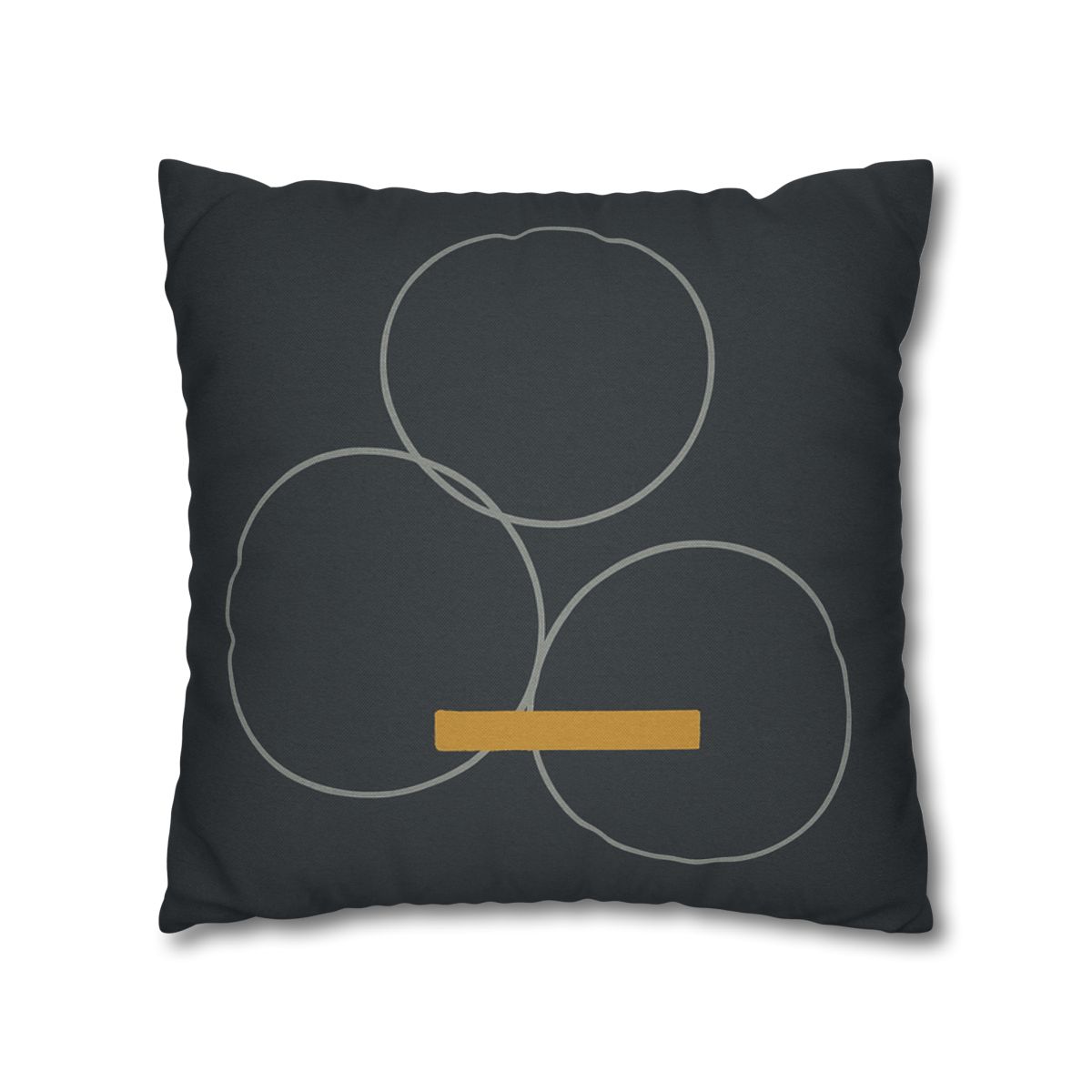 Three Rings With Shared Tangent Bar custom pillow cases