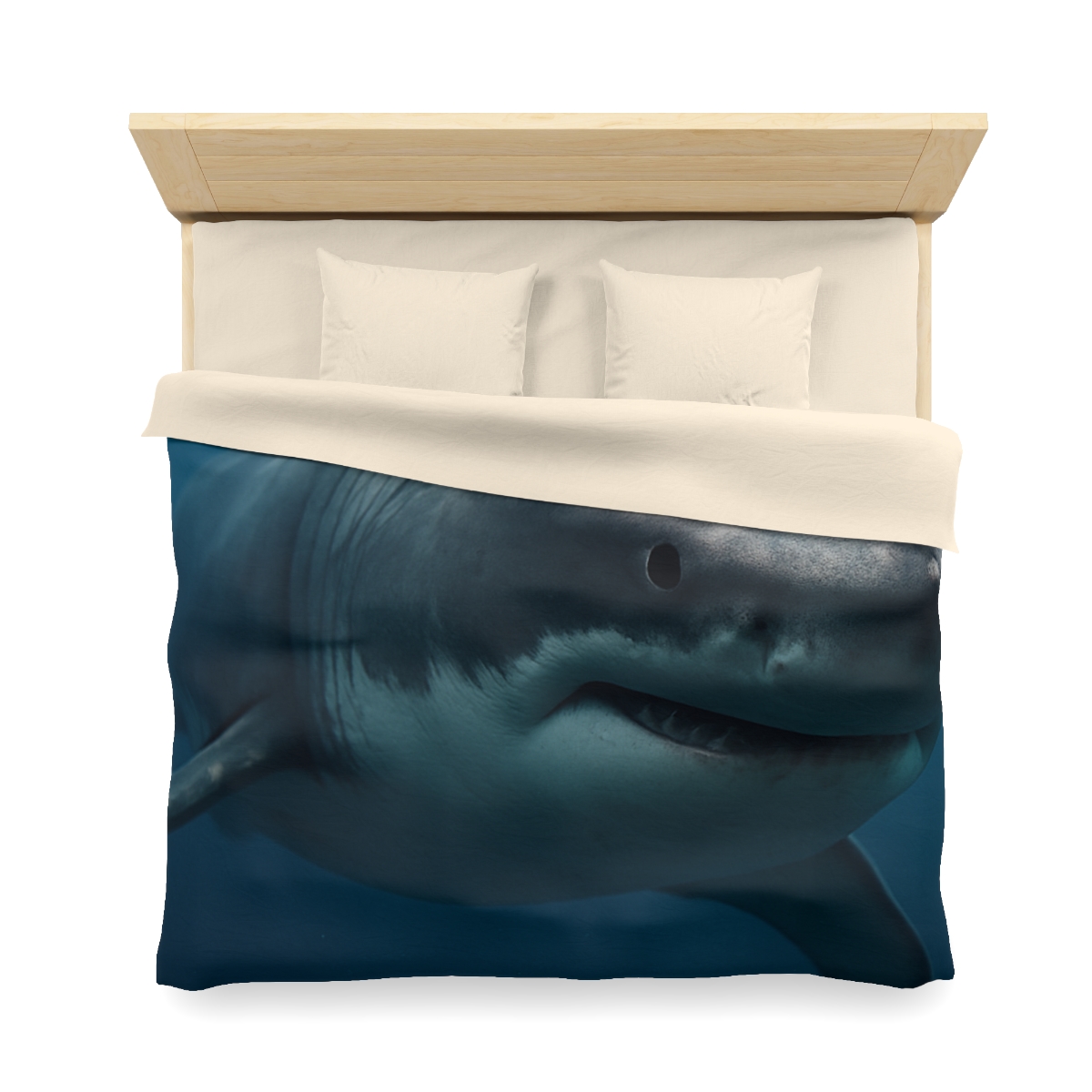 Silent Hunter Great White Shark stylish duvet covers