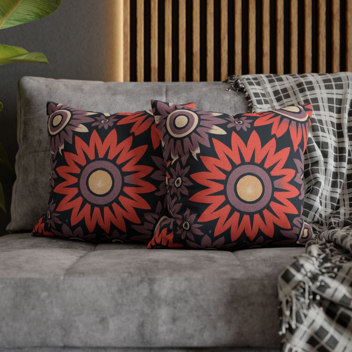 Bloom Burst Tessellation stylish decorative pillowcases