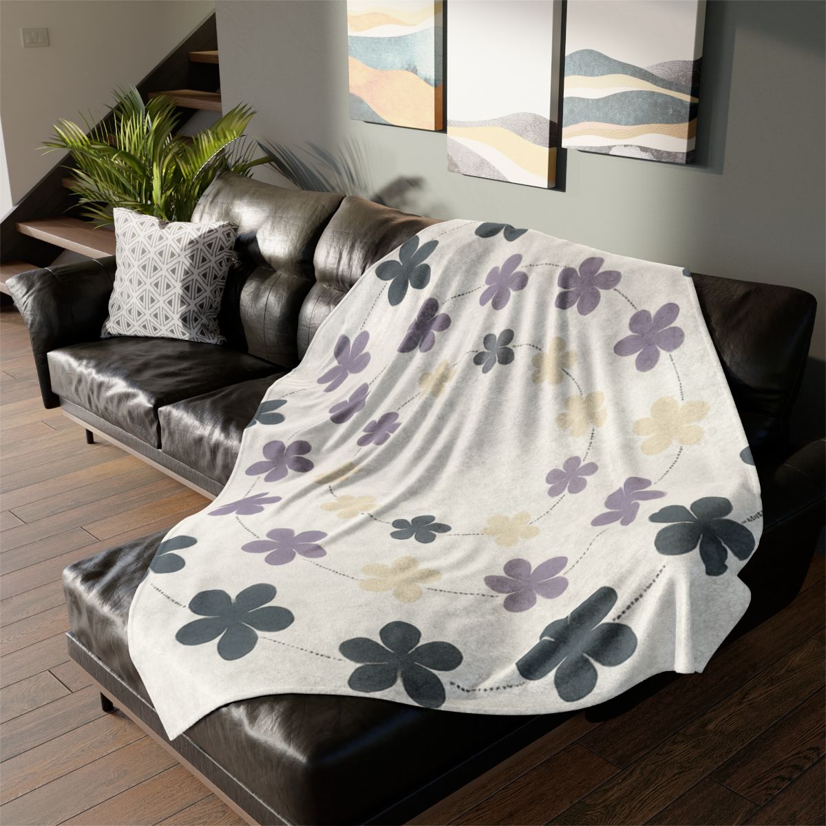 Bloom Halo Orbit personalized cozy blankets