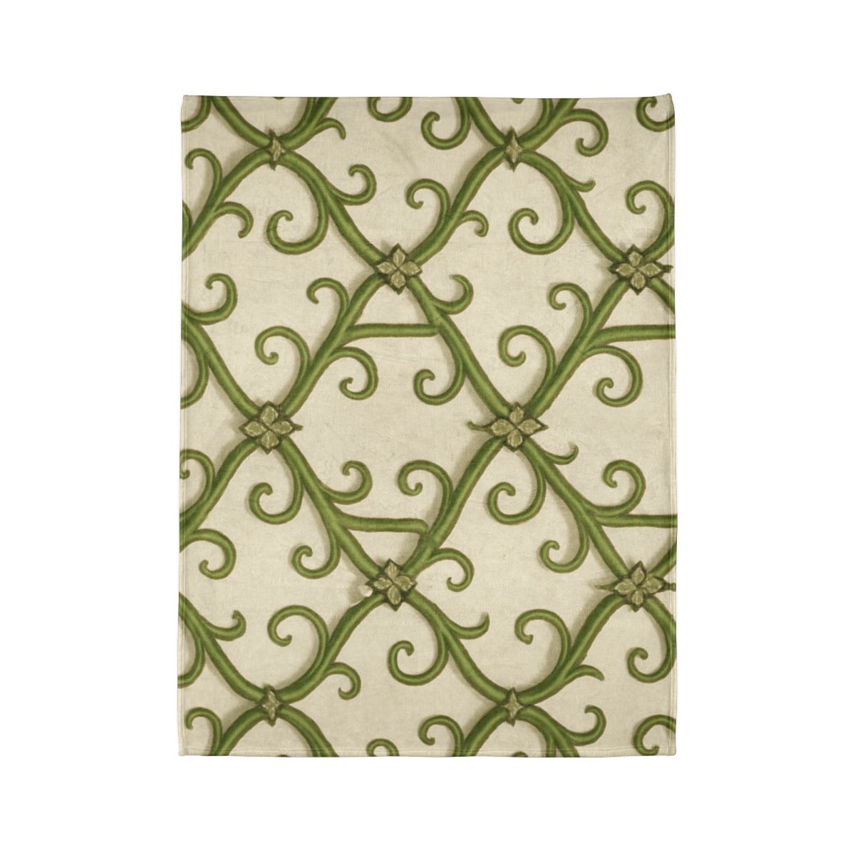 Vine Lattice Panorama custom blankets