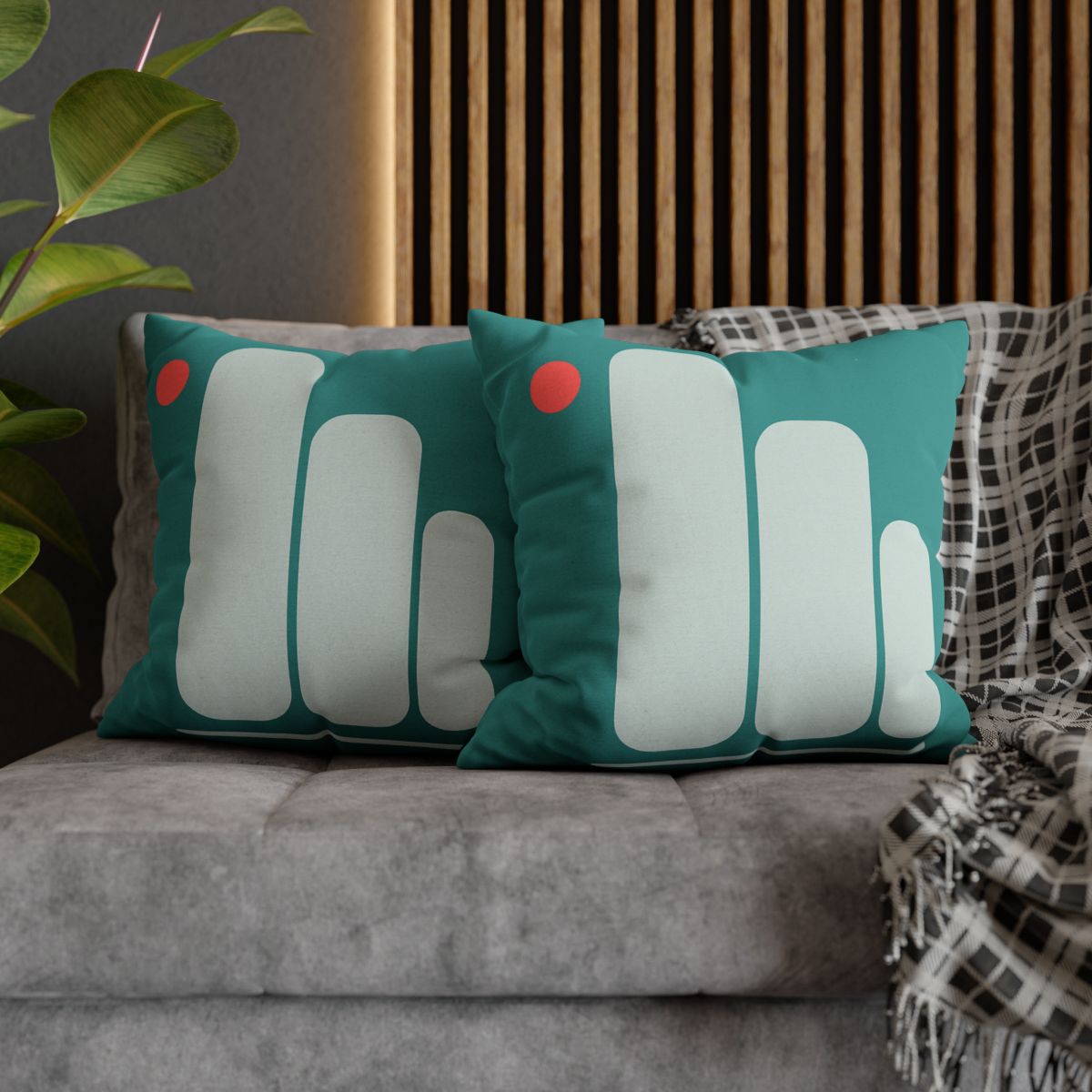 Quiet Trio And Floating Dot custom pillow cases