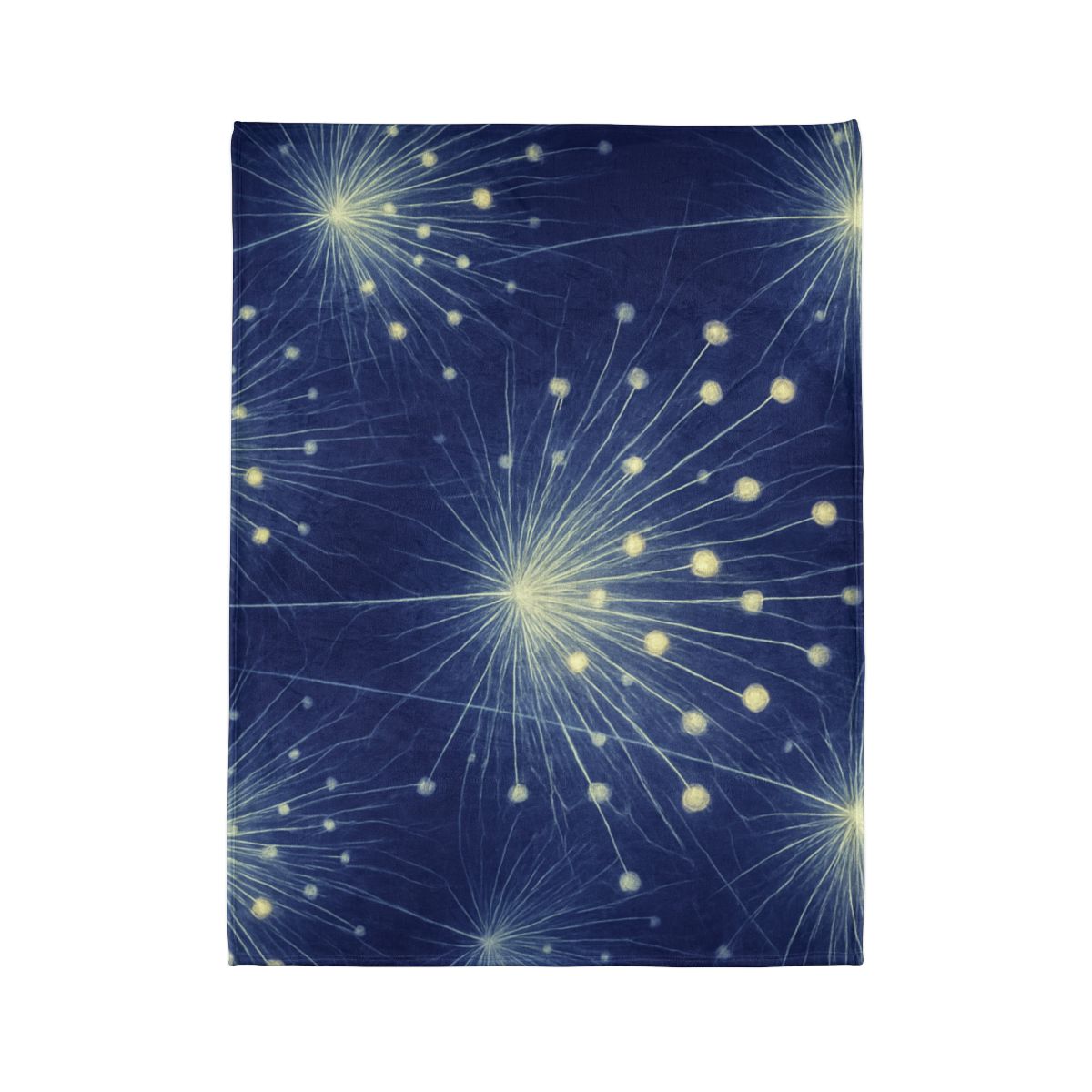 Stamen Burst Radiograph soft fleece blankets