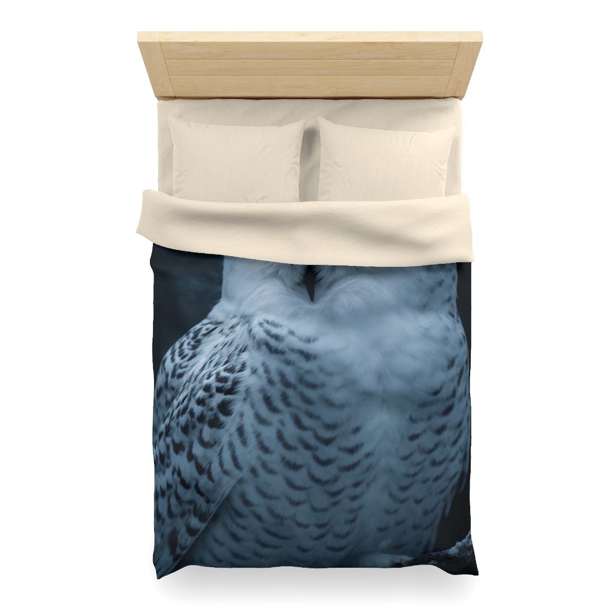 Midnight Watch Snowy Owl unique patterned duvets