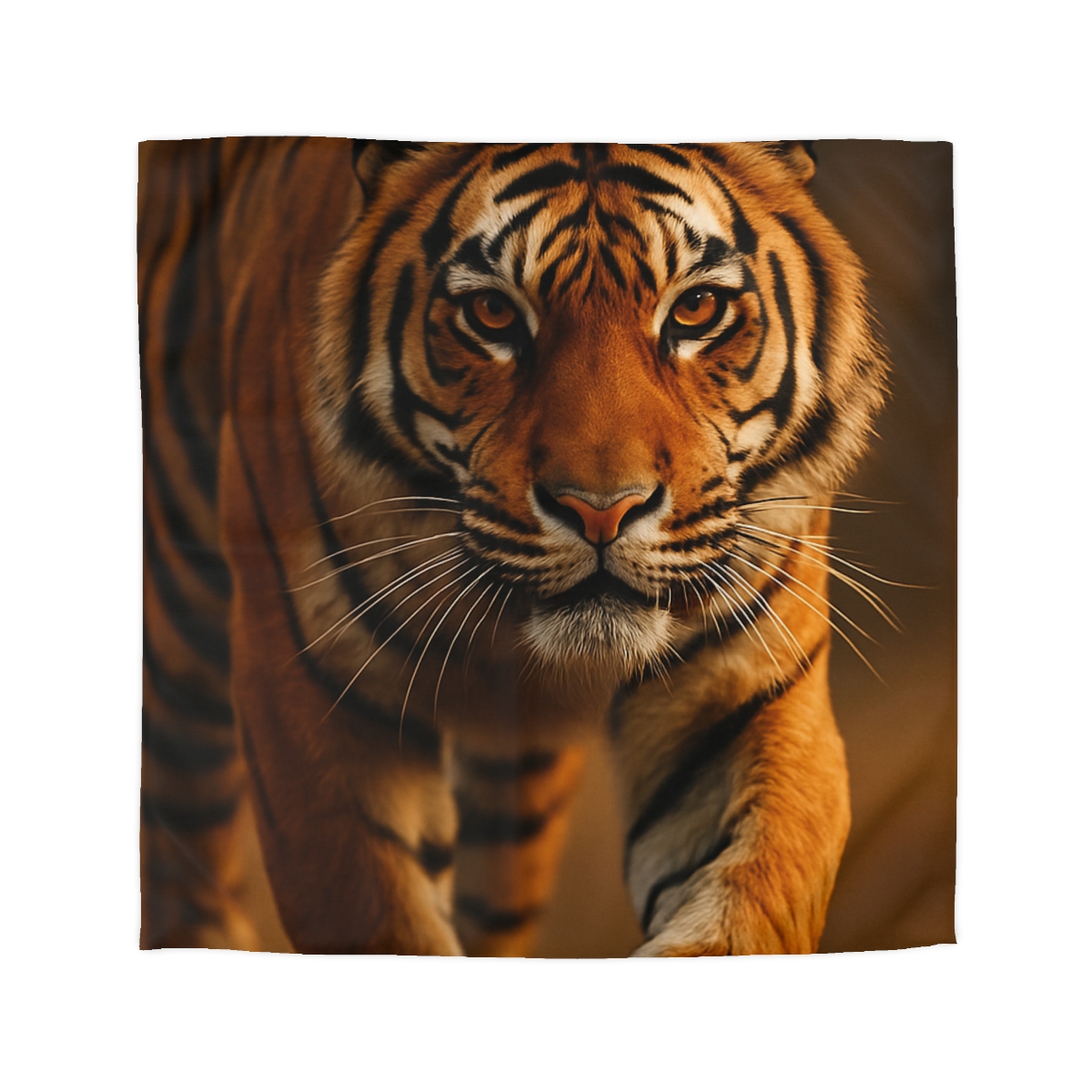 Dusk Herald Bengal Tiger designer printed duvets
