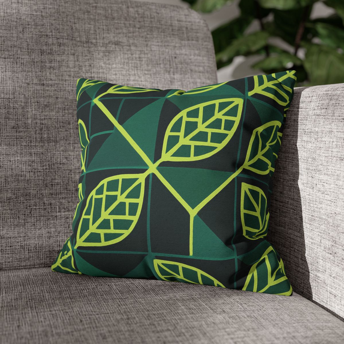 Veinwork Geometry Grid unique gift pillow cases